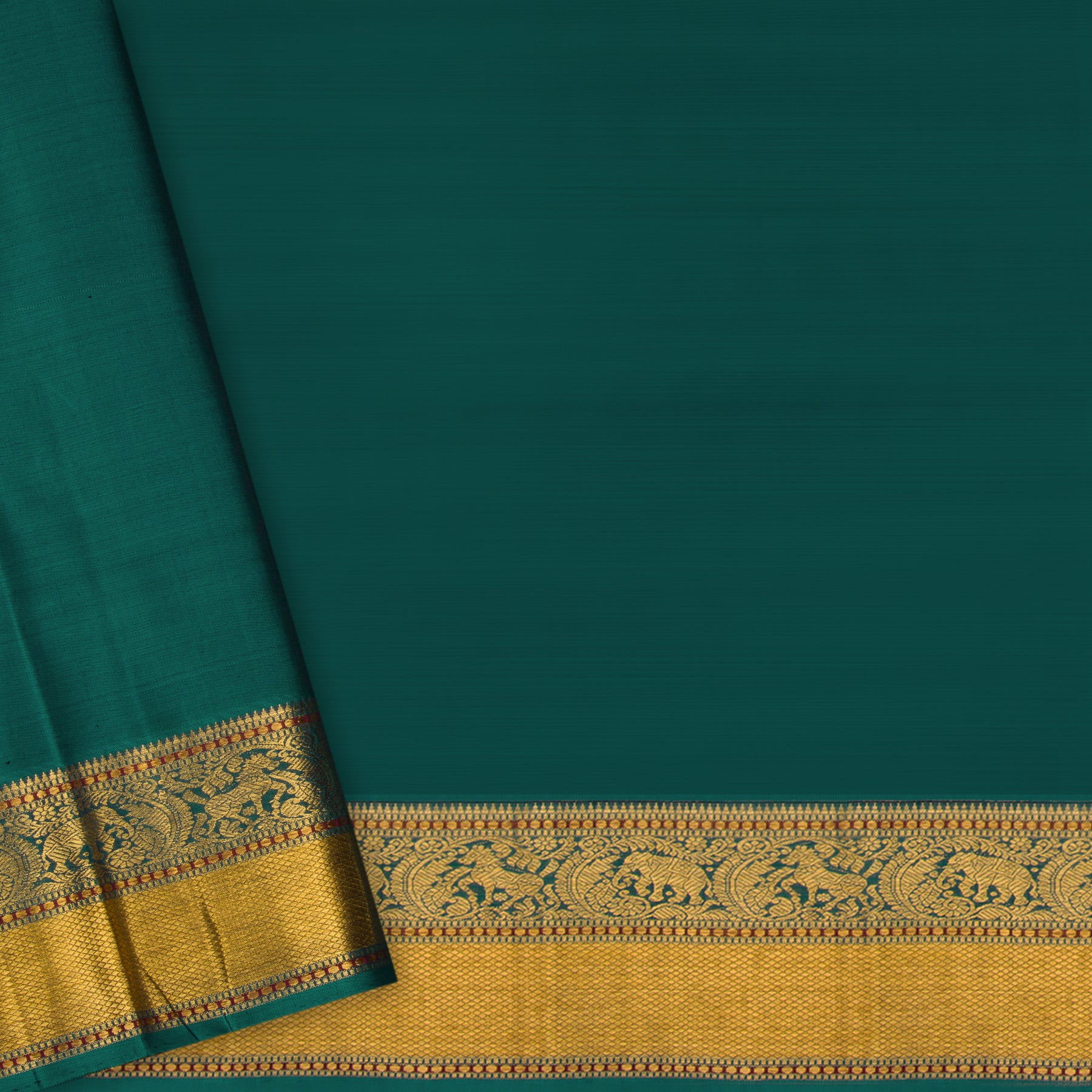 Kanakavalli Kanjivaram Silk Sari 24-110-HS001-00558 - Blouse View