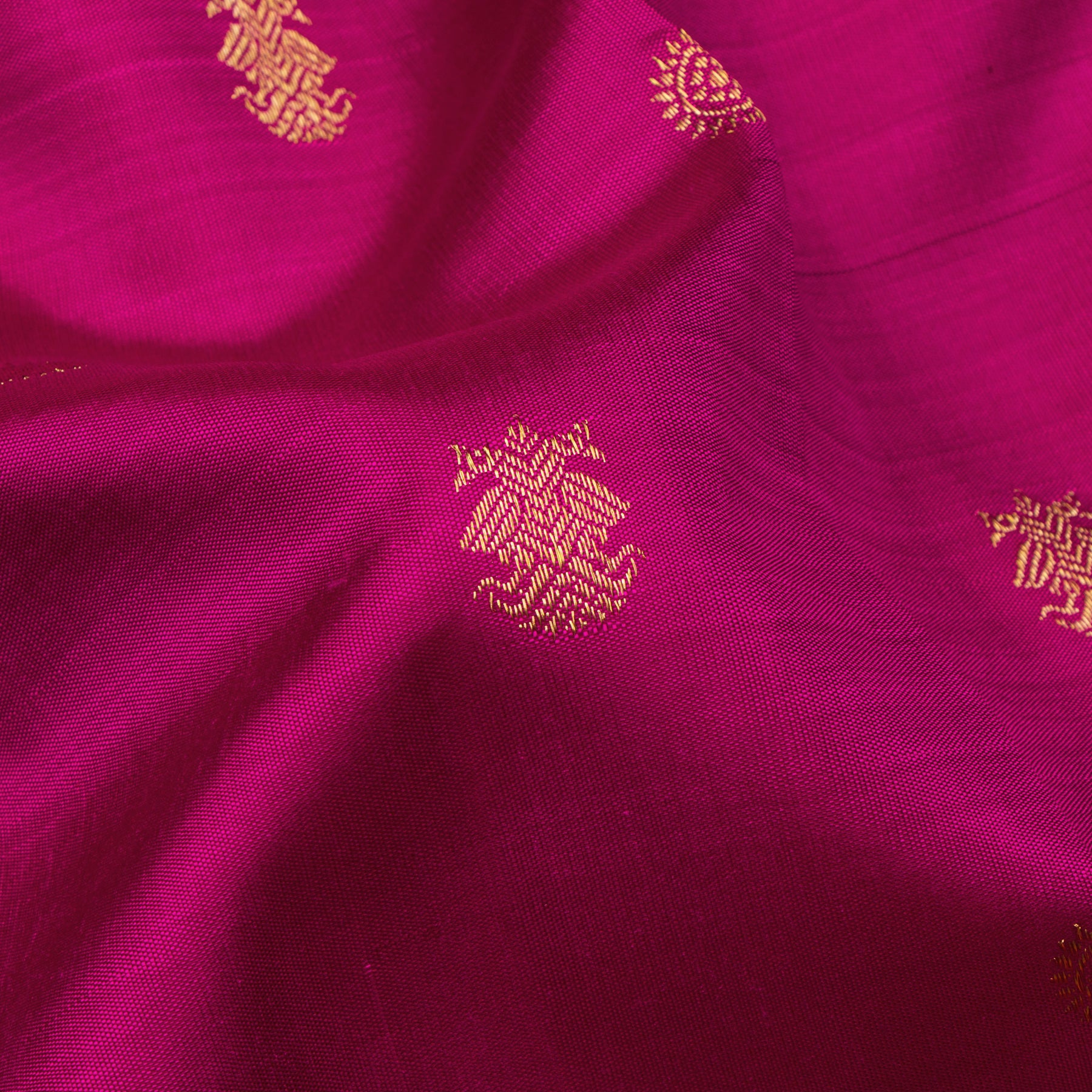Kanakavalli Kanjivaram Silk Sari 24-110-HS001-00565 - Fabric View