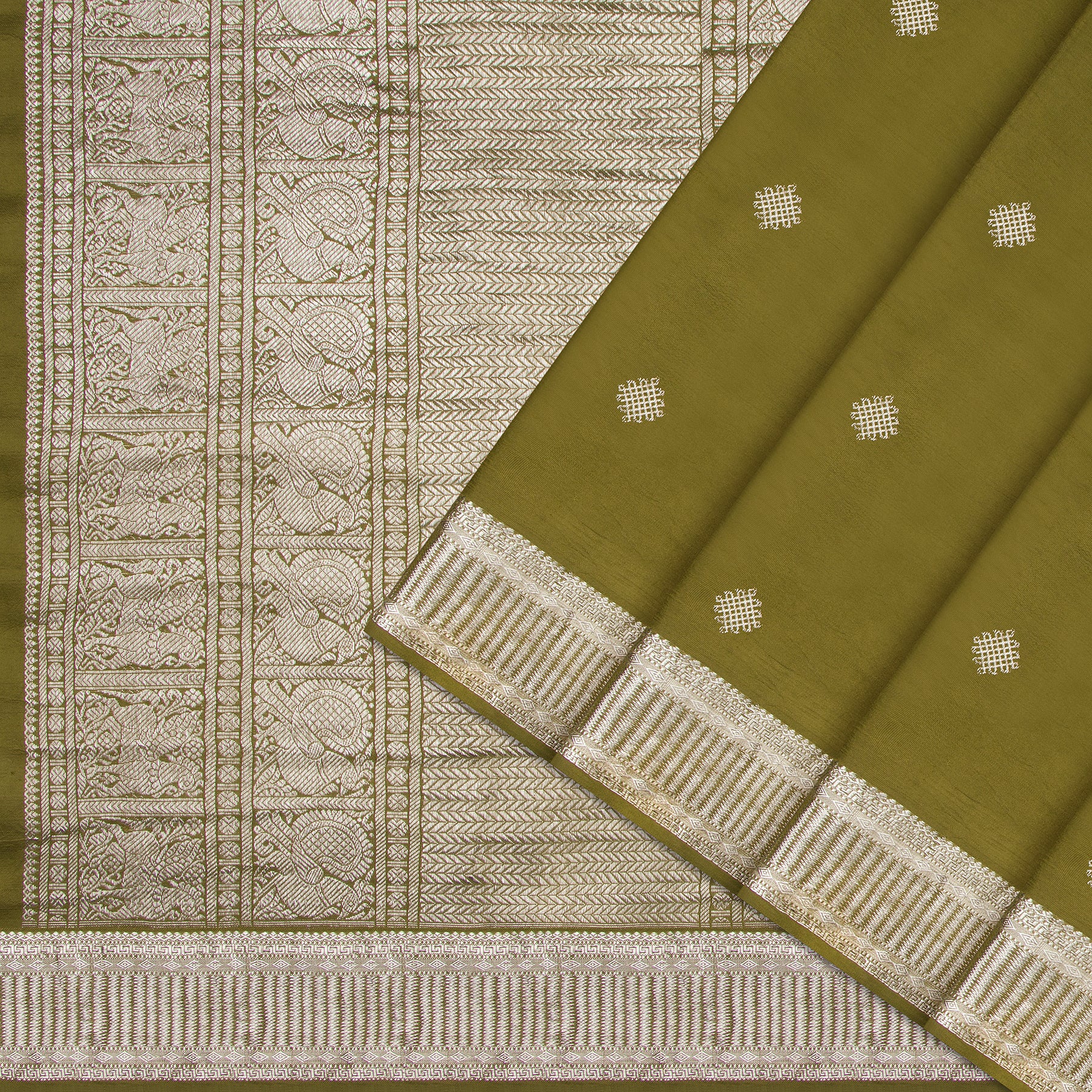 Kanakavalli Kanjivaram Silk Sari 24-110-HS001-00580 - Cover View