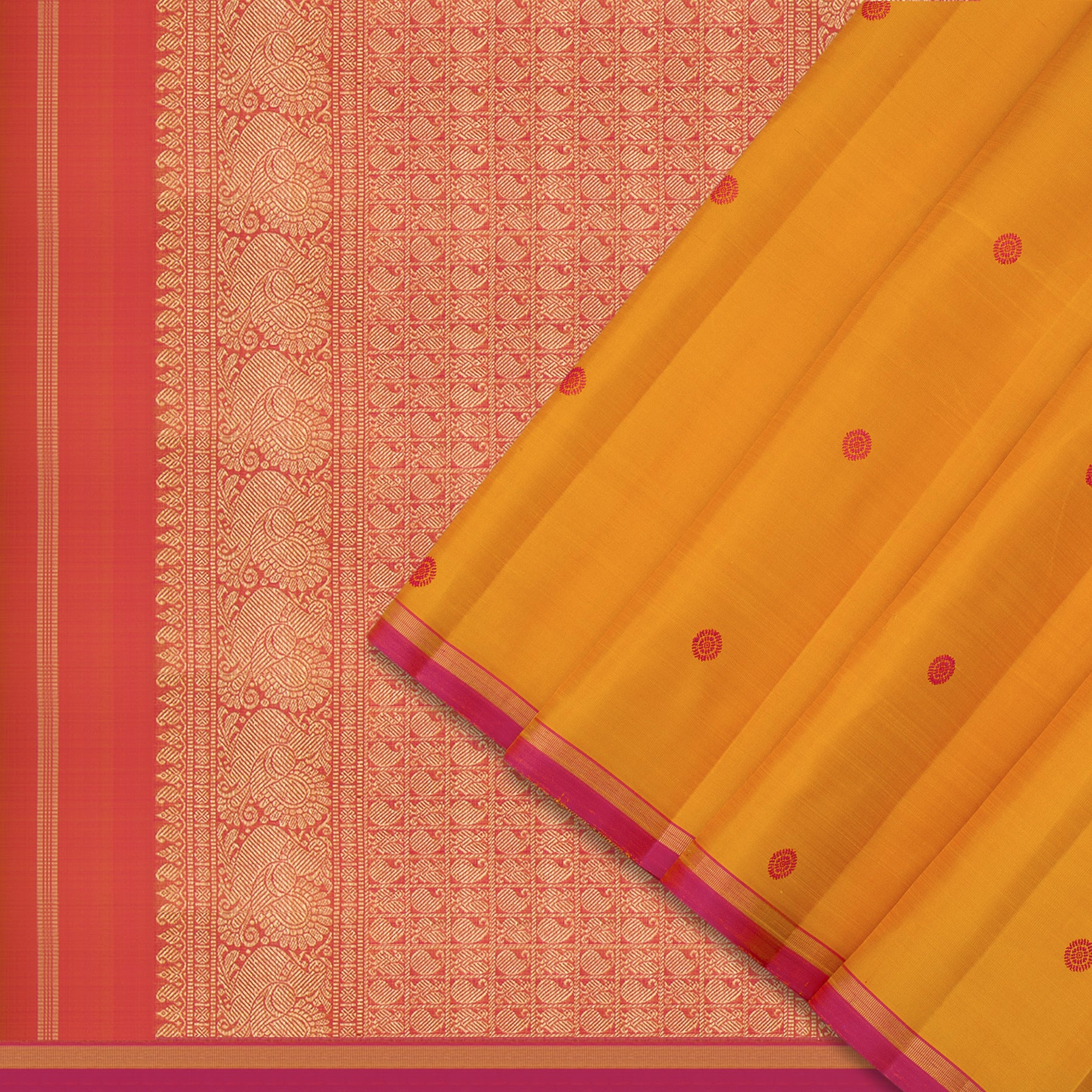 Kanakavalli Kanjivaram Silk Sari 24-110-HS001-00598 - Cover View