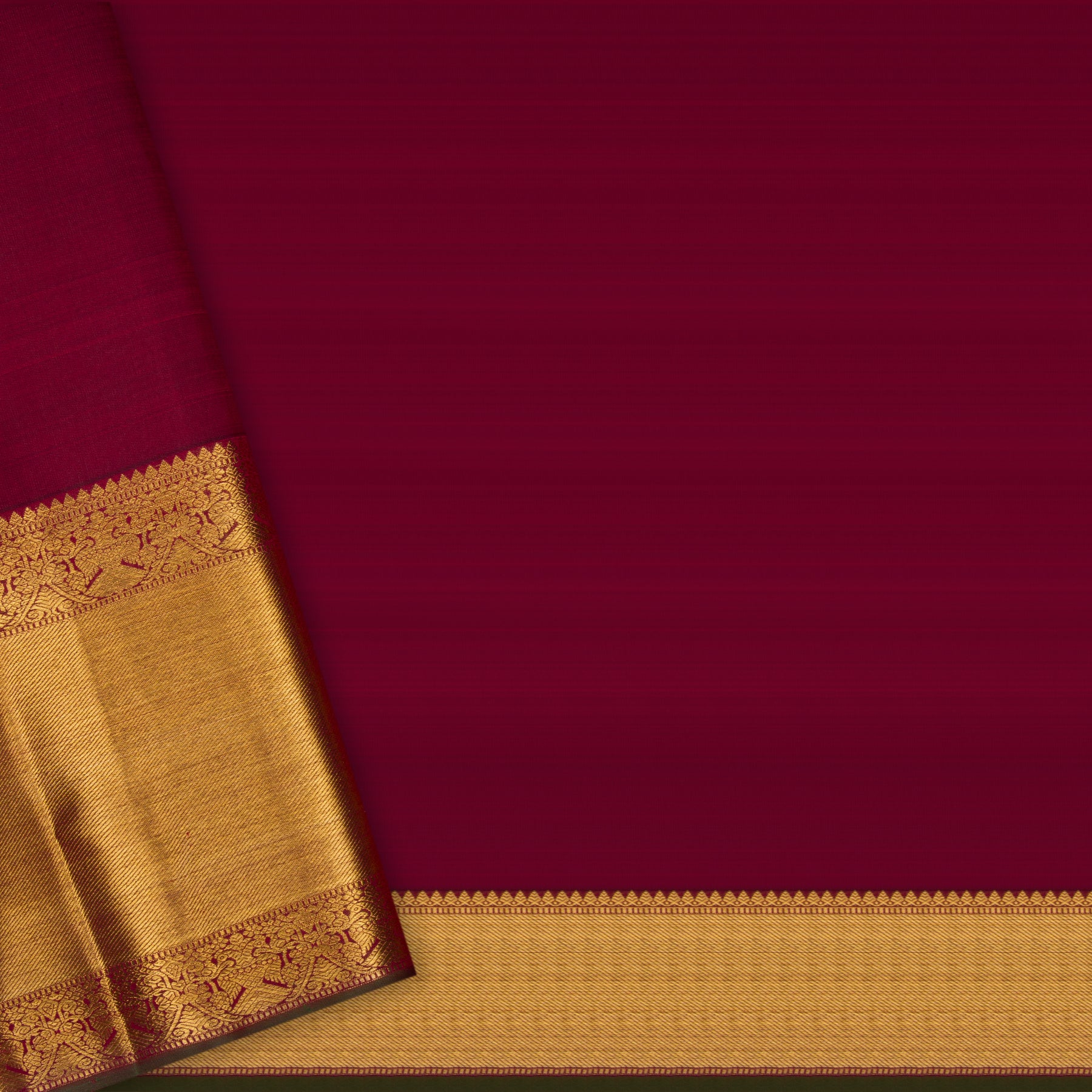 Kanakavalli Kanjivaram Silk Sari 24-110-HS001-00602 - Blouse View