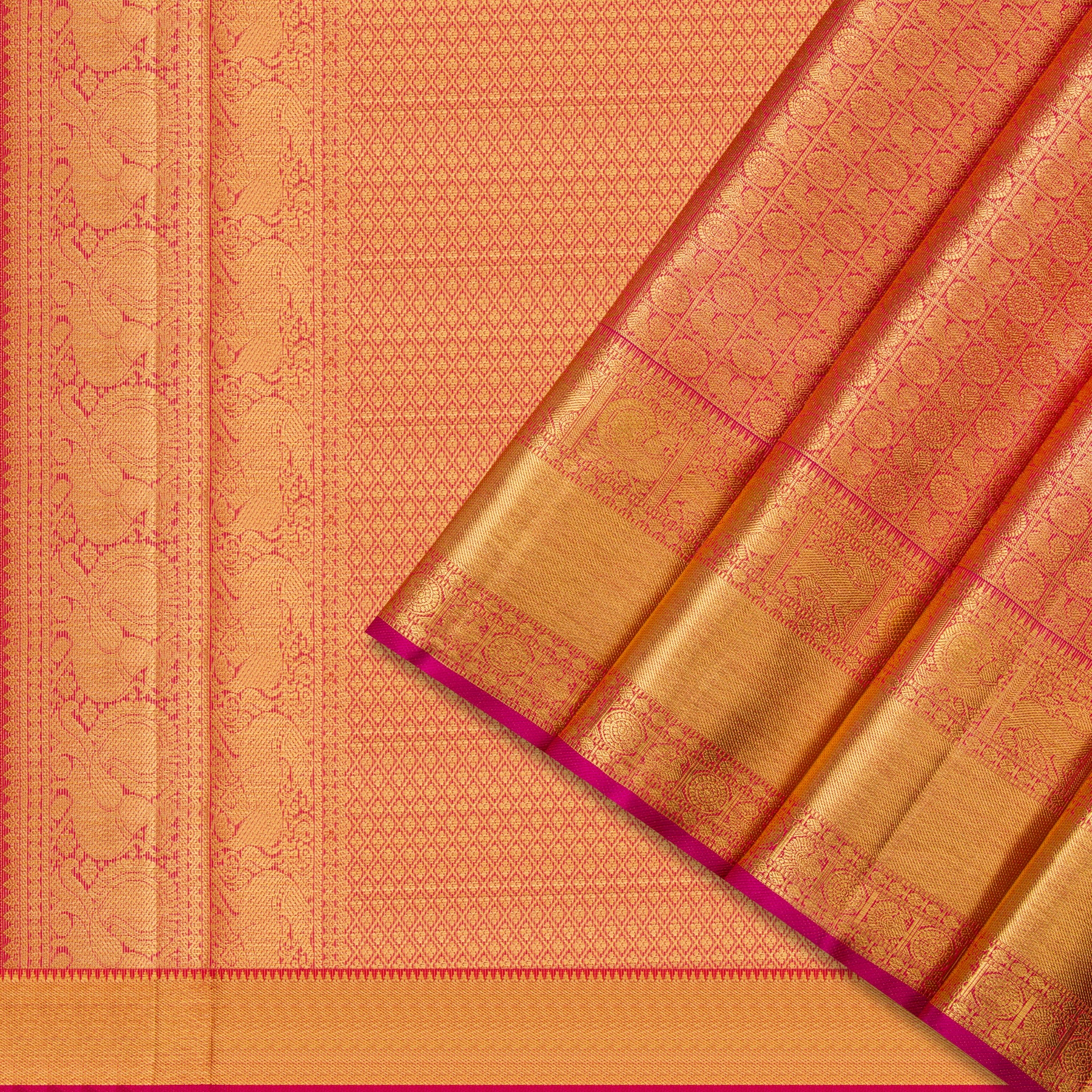 Kanakavalli Kanjivaram Silk Sari 24-110-HS001-00630 - Cover View