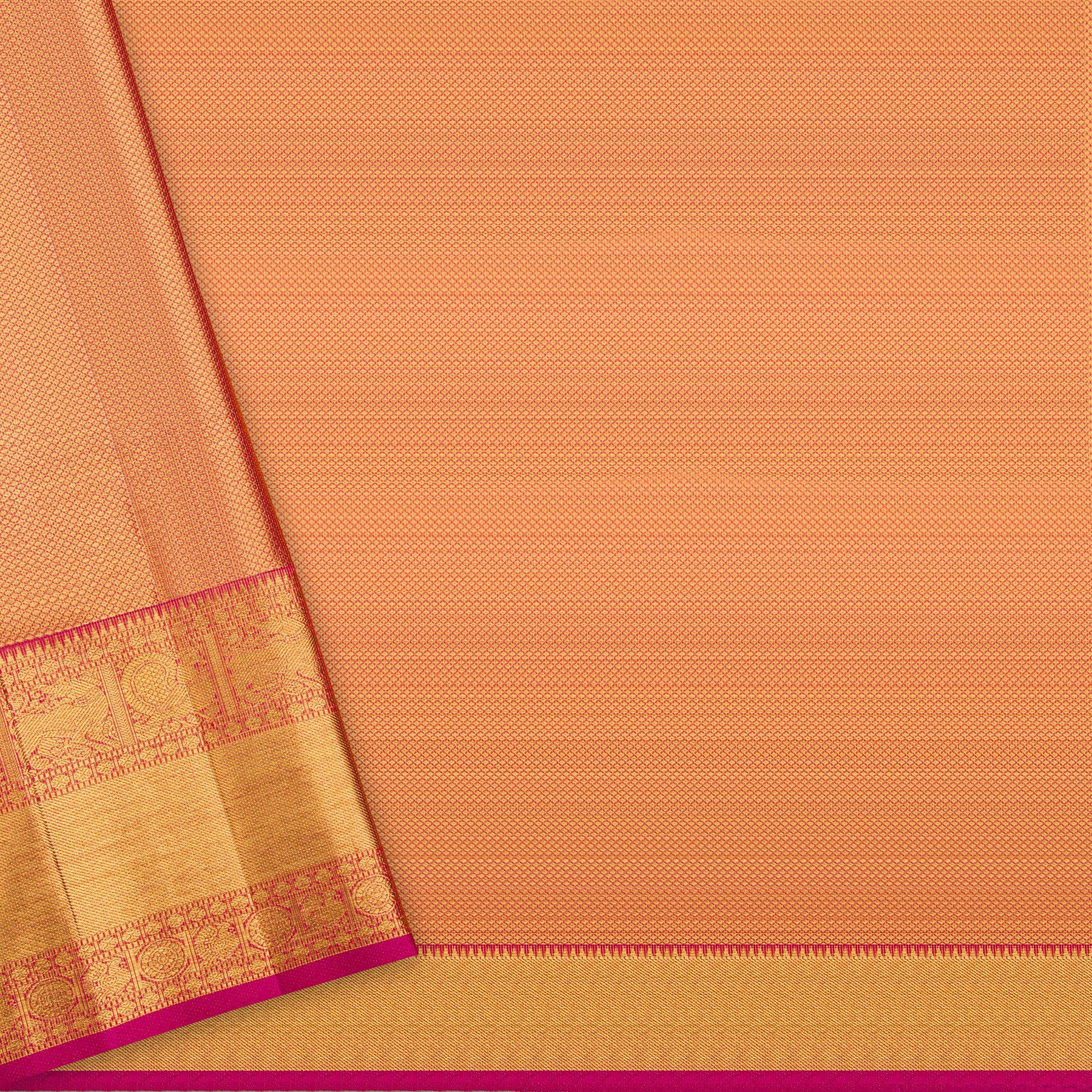 Kanakavalli Kanjivaram Silk Sari 24-110-HS001-00630 - Blouse View