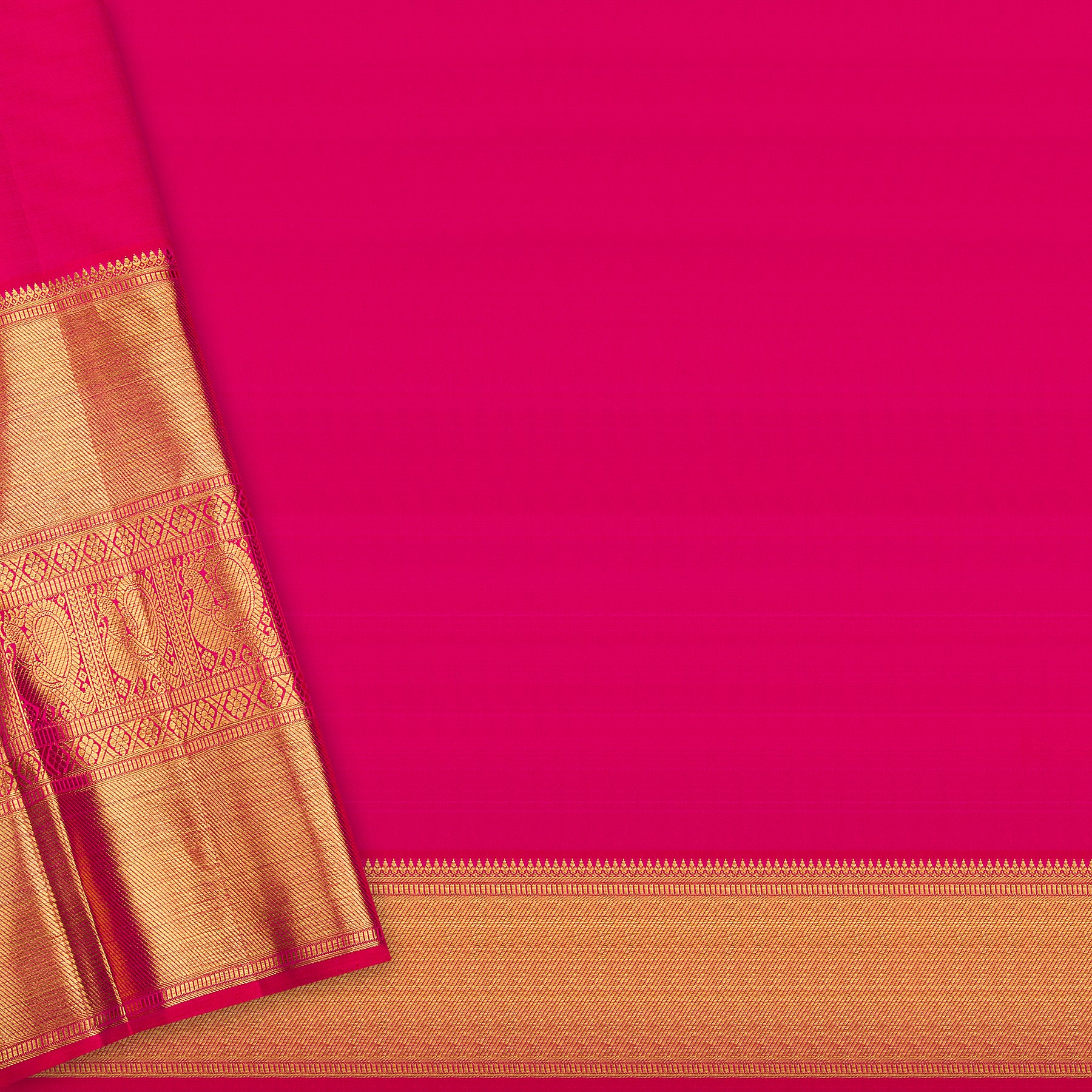 Kanakavalli Kanjivaram Silk Sari 24-110-HS001-00649 - Blouse View