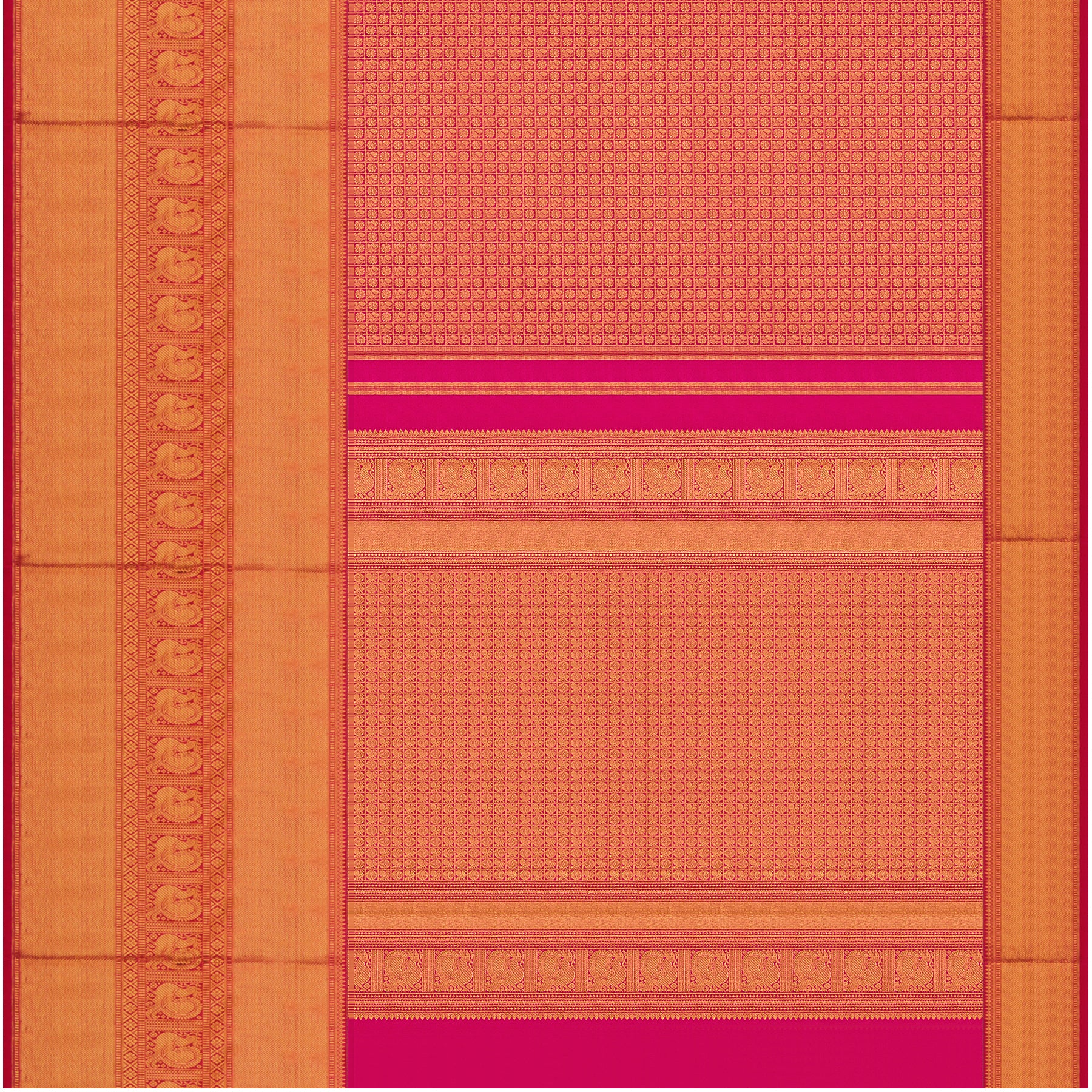 Kanakavalli Kanjivaram Silk Sari 24-110-HS001-00649 - Full View