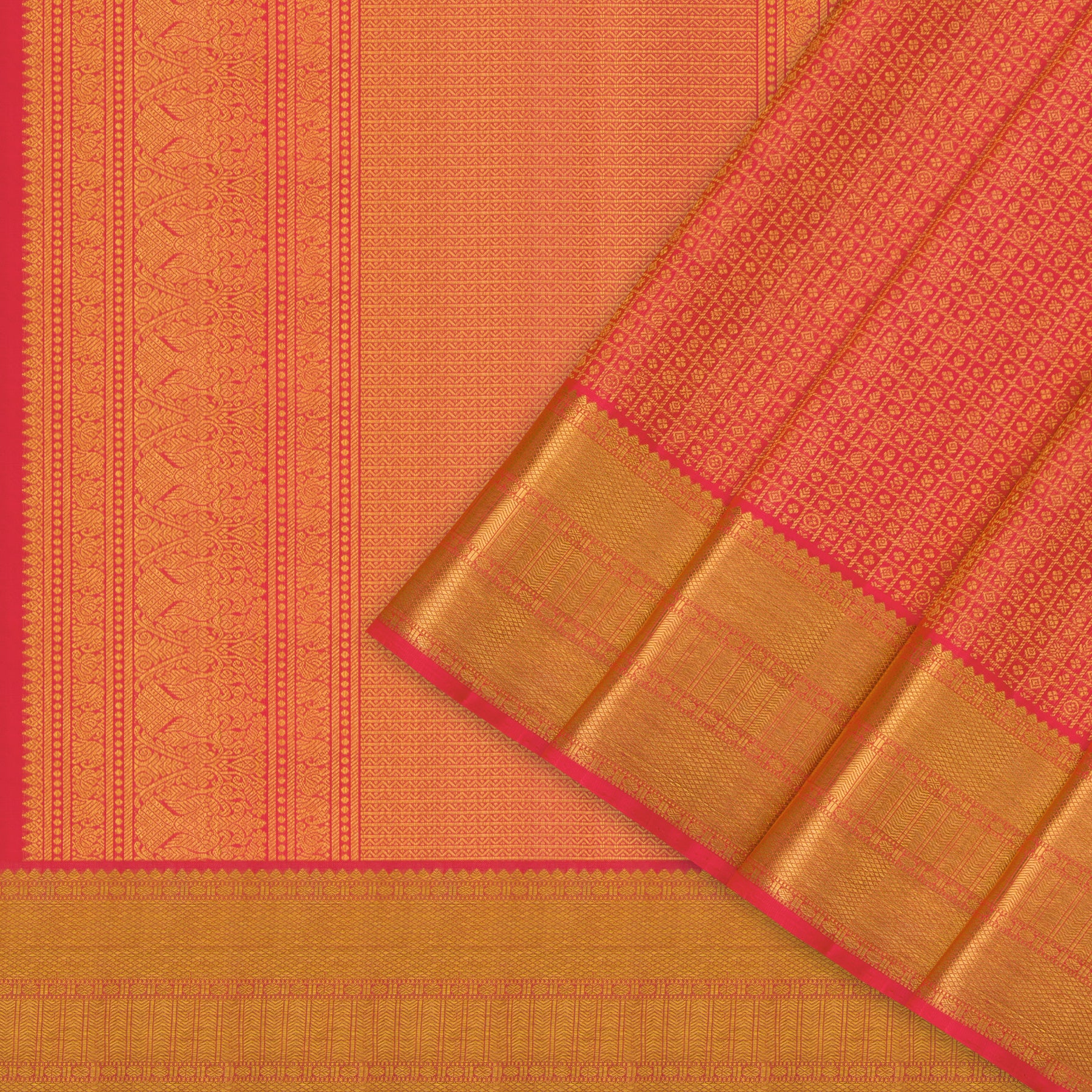 Kanakavalli Kanjivaram Silk Sari 24-110-HS001-00654 - Cover View