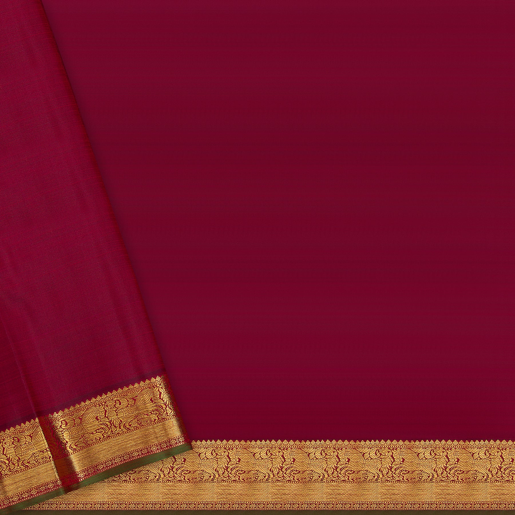 Kanakavalli Kanjivaram Silk Sari 24-110-HS001-00659 - Blouse View