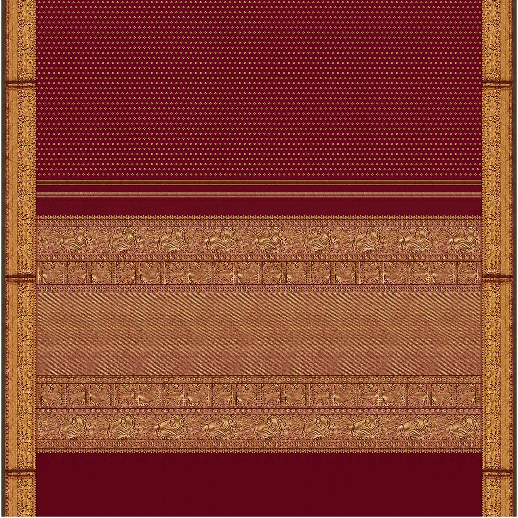 Kanakavalli Kanjivaram Silk Sari 24-110-HS001-00659 - Full View