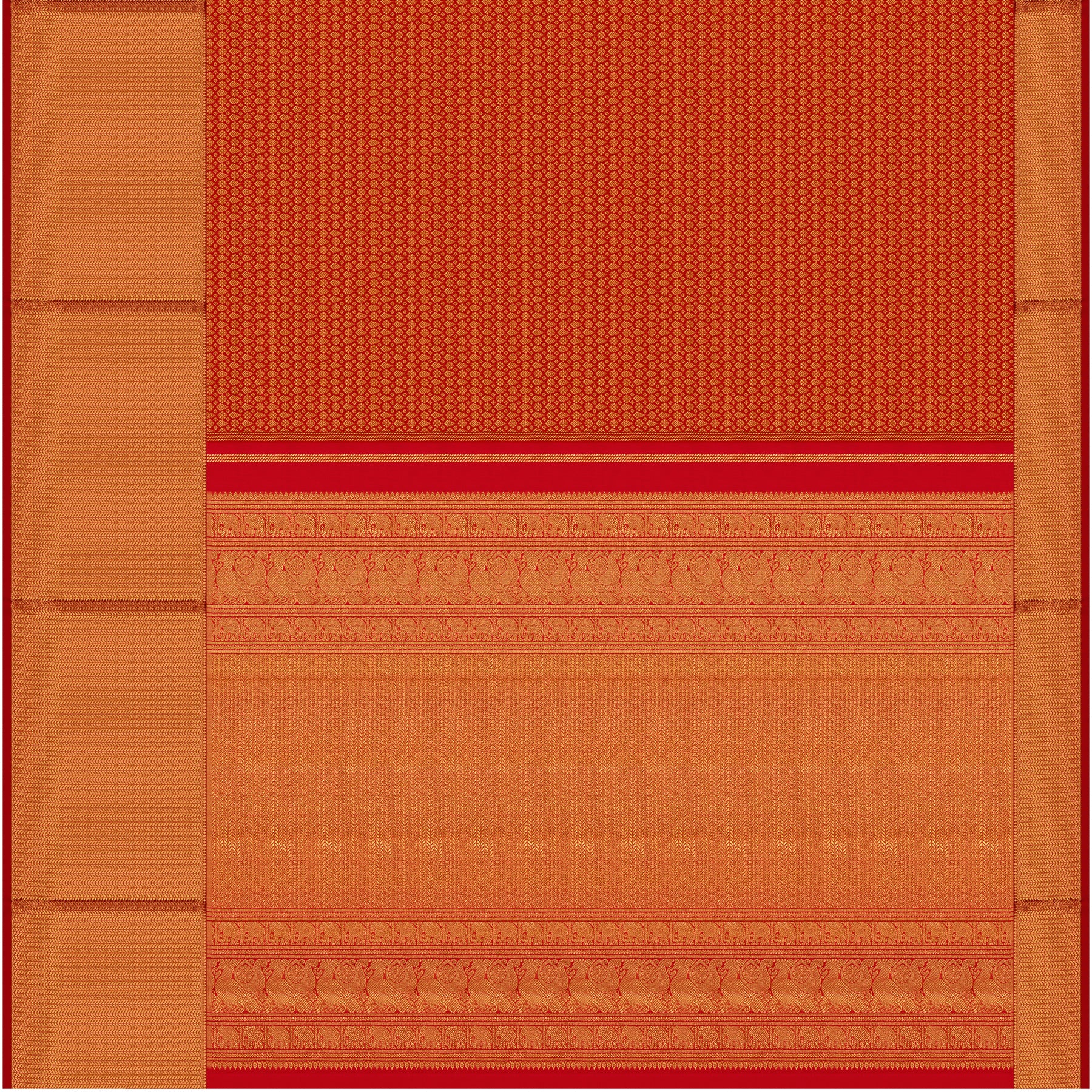 Kanakavalli Kanjivaram Silk Sari 24-110-HS001-00955 - Full View