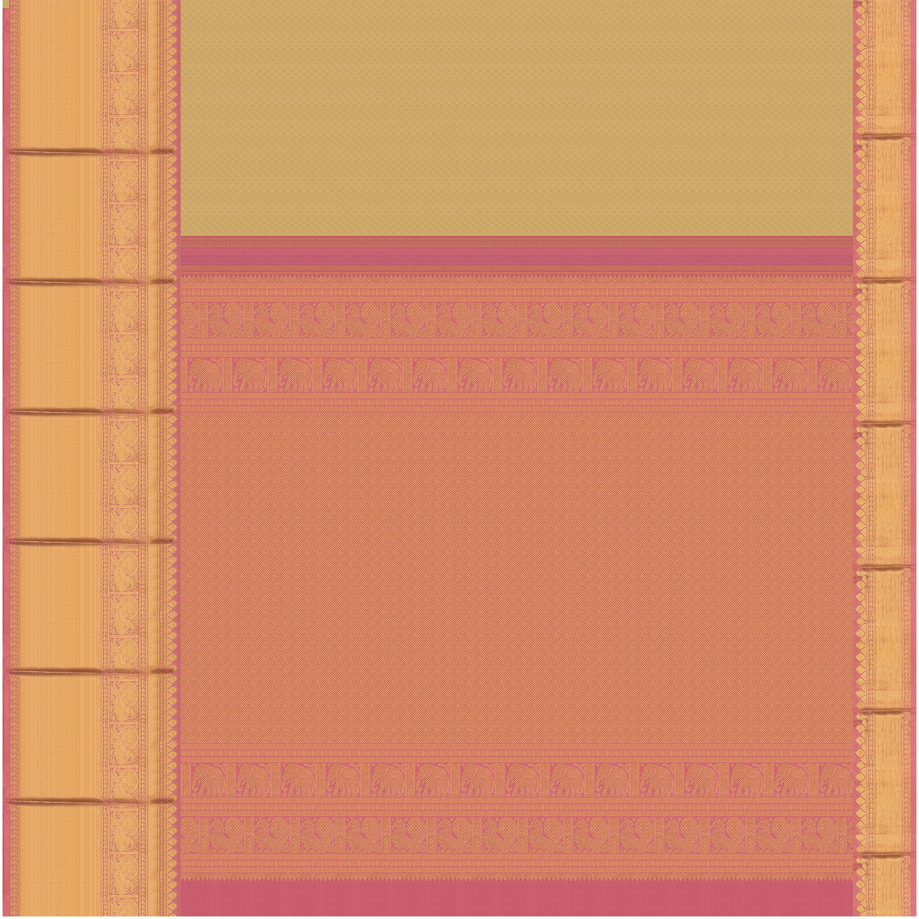 Kanakavalli Kanjivaram Silk Sari 24-110-HS001-00964 - Full View