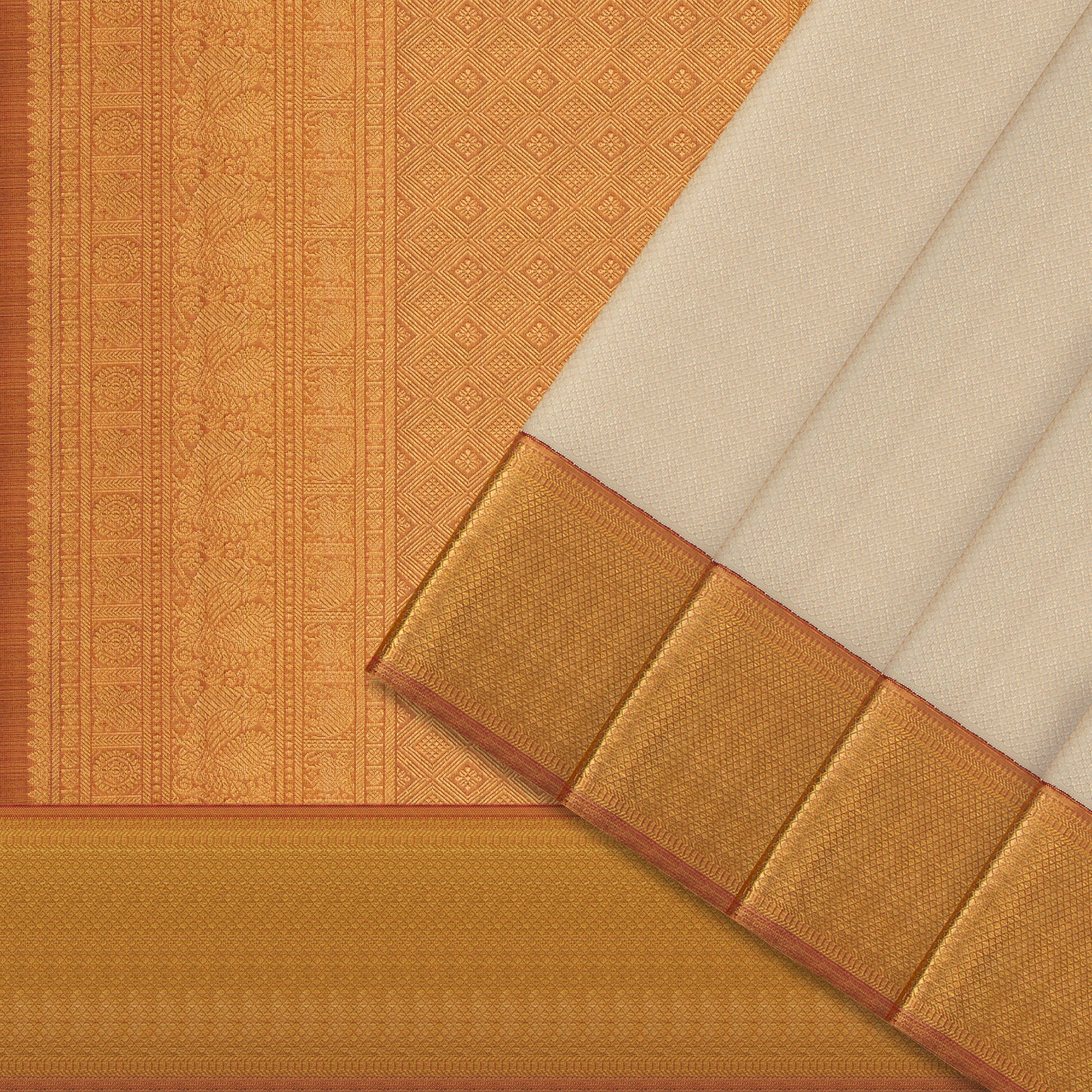 Kanakavalli Kanjivaram Silk Sari 24-110-HS001-00981 - Cover View