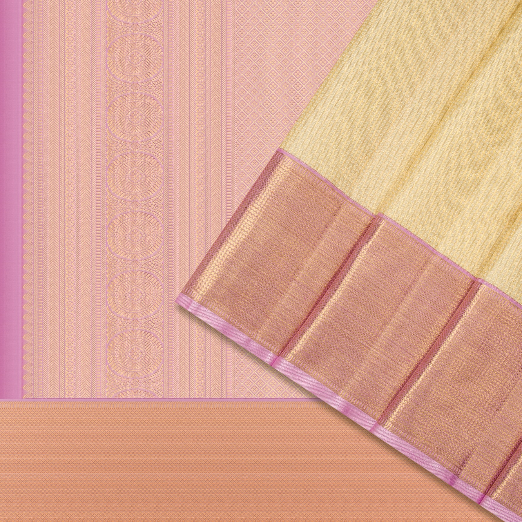 Kanakavalli Kanjivaram Silk Sari 24-110-HS001-00990 - Cover View