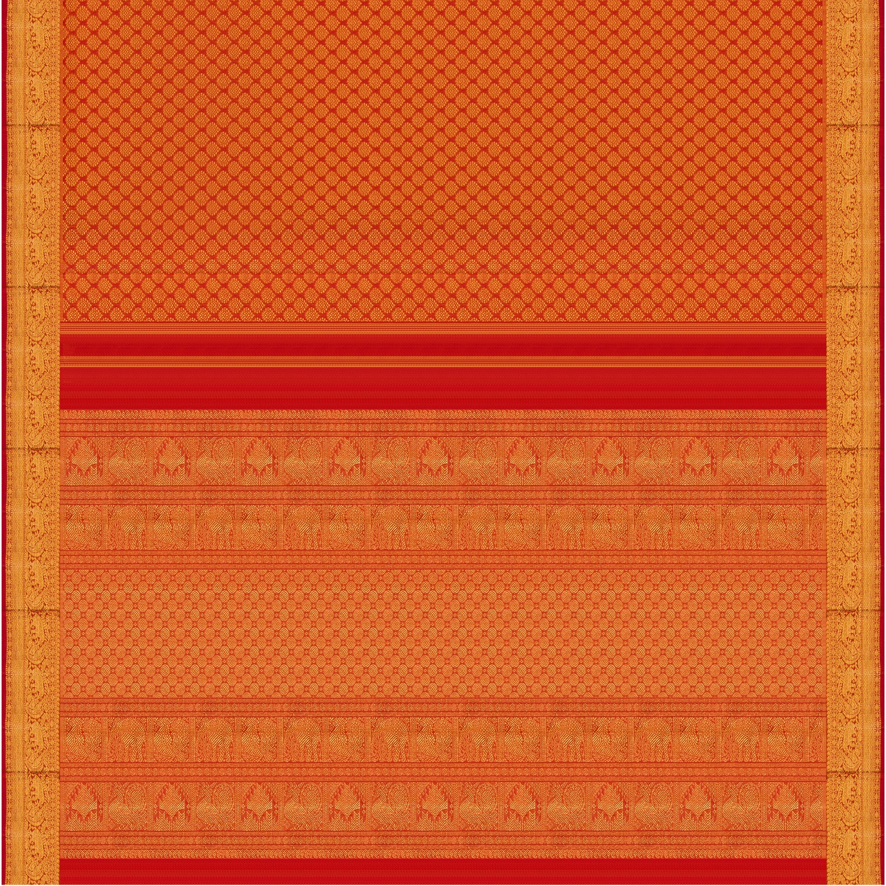 Kanakavalli Kanjivaram Silk Sari 24-110-HS001-01003 - Full View