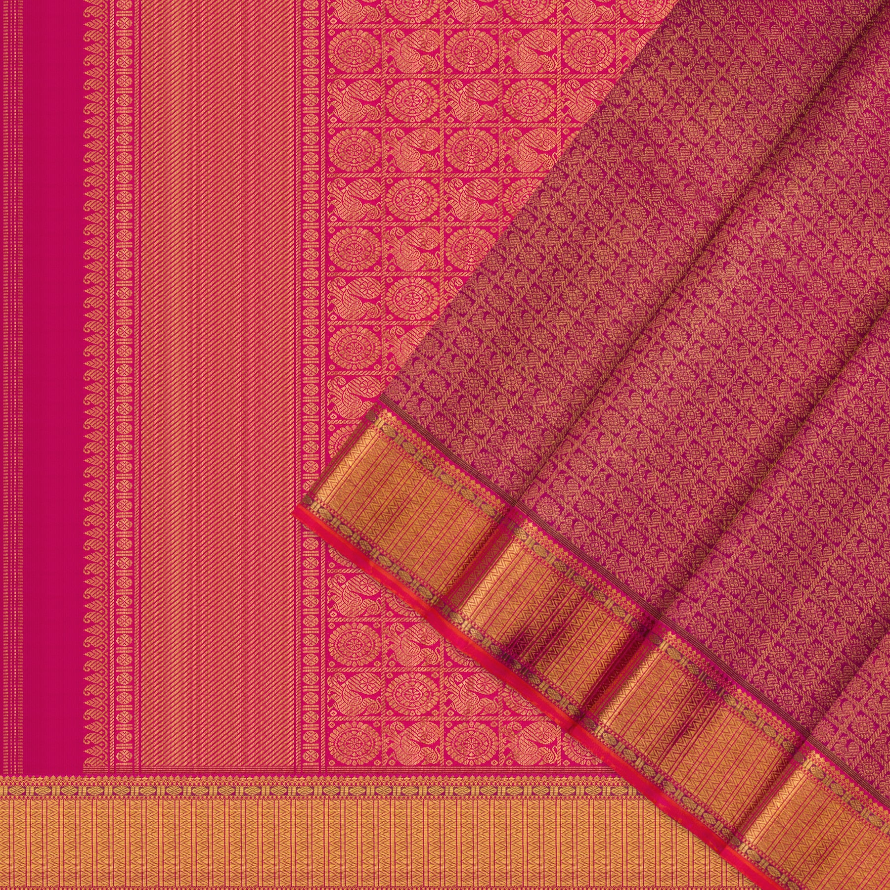 Kanakavalli Kanjivaram Silk Sari 24-110-HS001-01006 - Cover View