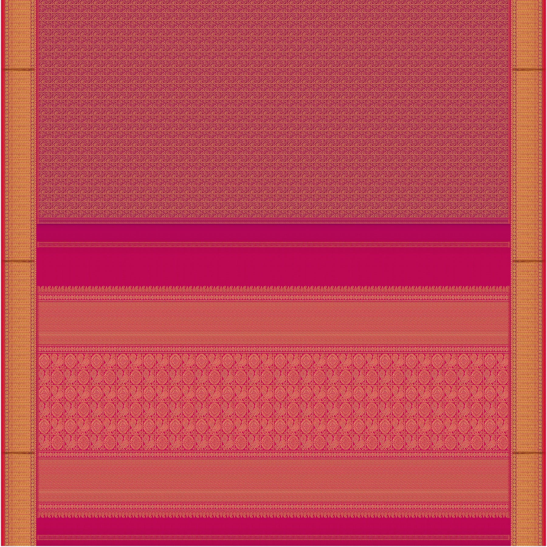 Kanakavalli Kanjivaram Silk Sari 24-110-HS001-01006 - Full View