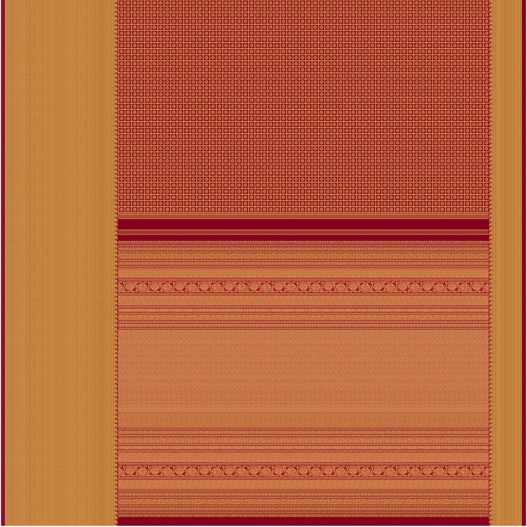 Kanakavalli Kanjivaram Silk Sari 24-110-HS001-01023 - Full View