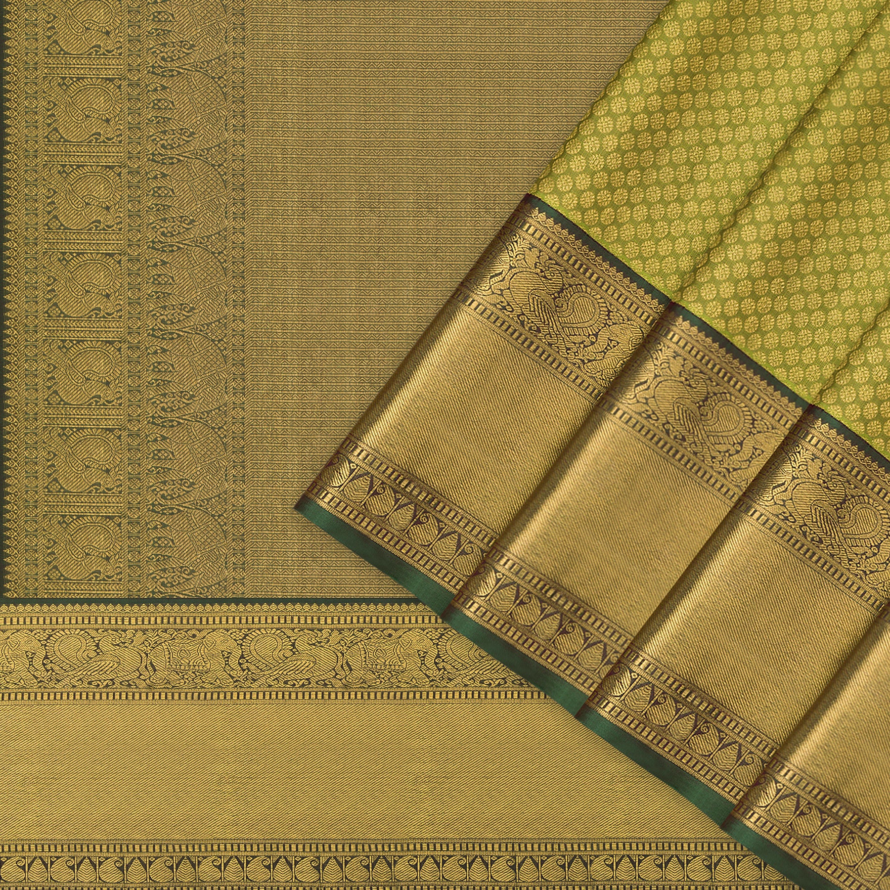 Kanakavalli Kanjivaram Silk Sari 24-110-HS001-01024 - Cover View