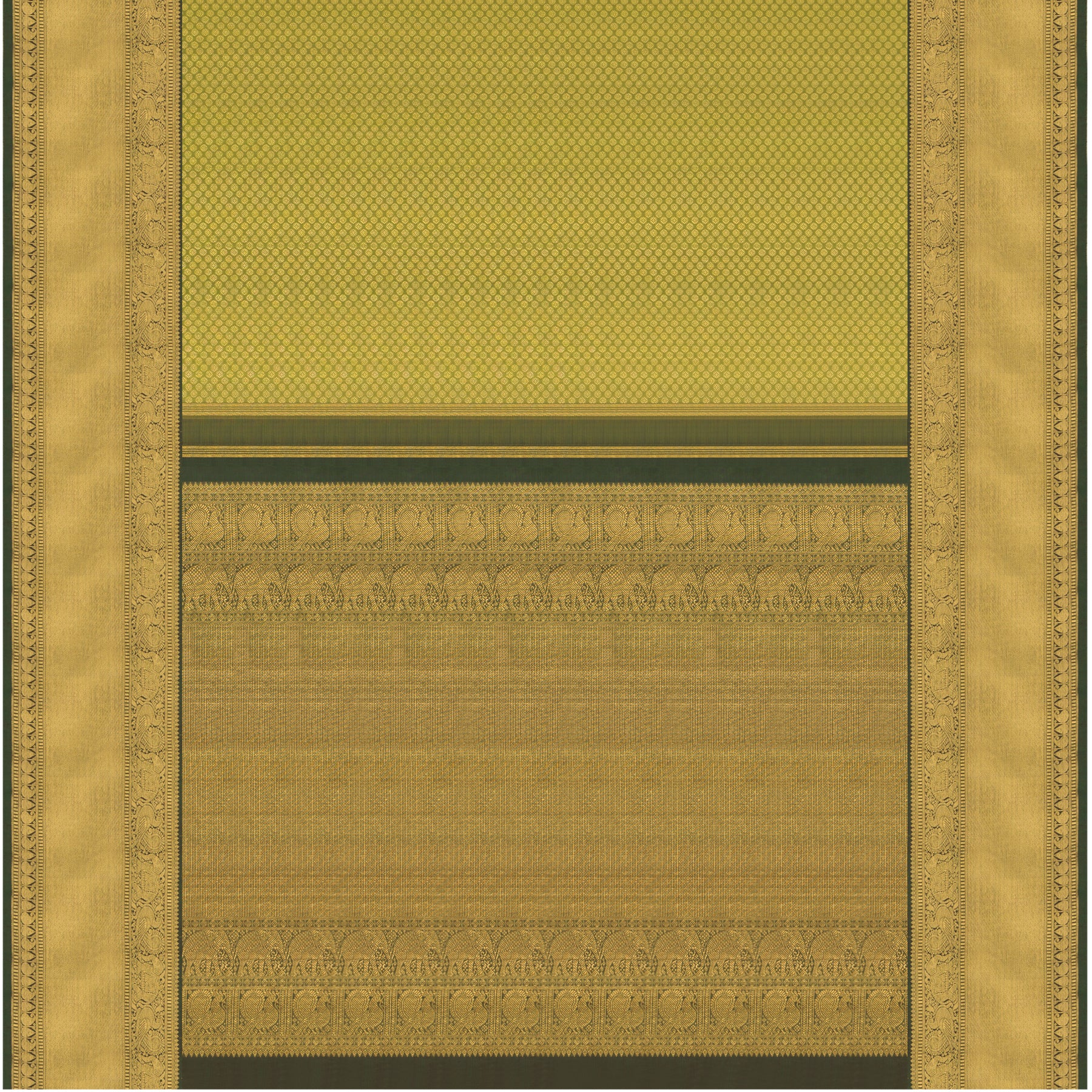 Kanakavalli Kanjivaram Silk Sari 24-110-HS001-01024 - Full View