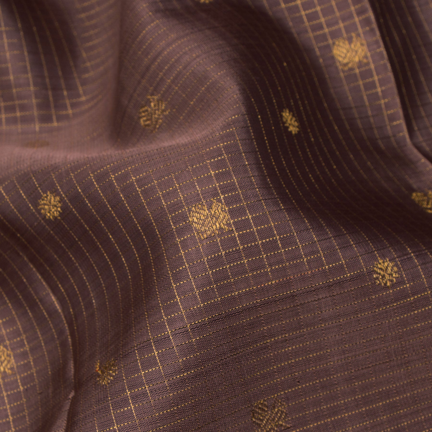 Kanakavalli Kanjivaram Silk Sari 24-110-HS001-01777 - Fabric View