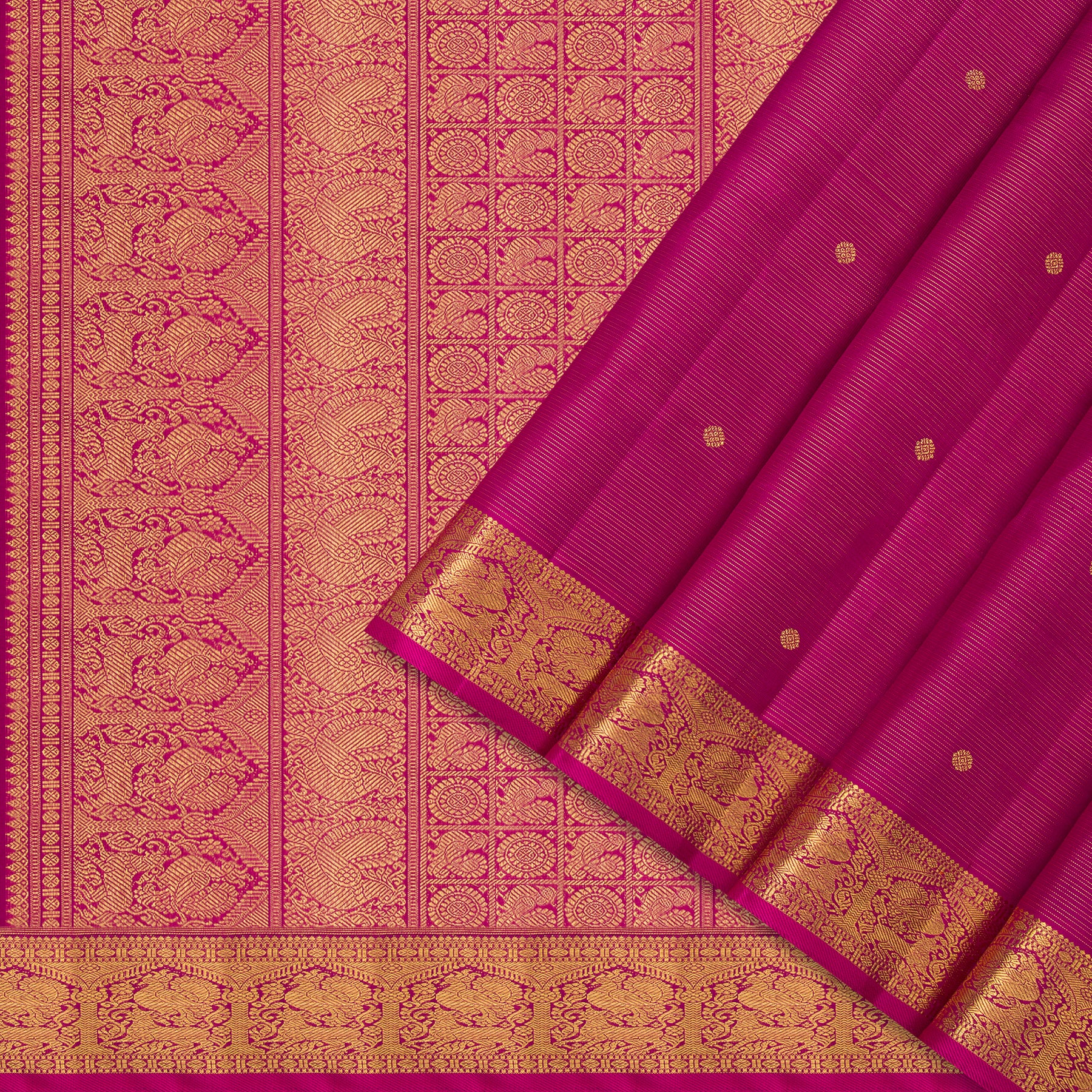 Kanakavalli Kanjivaram Silk Sari 24-110-HS001-01779 - Cover View