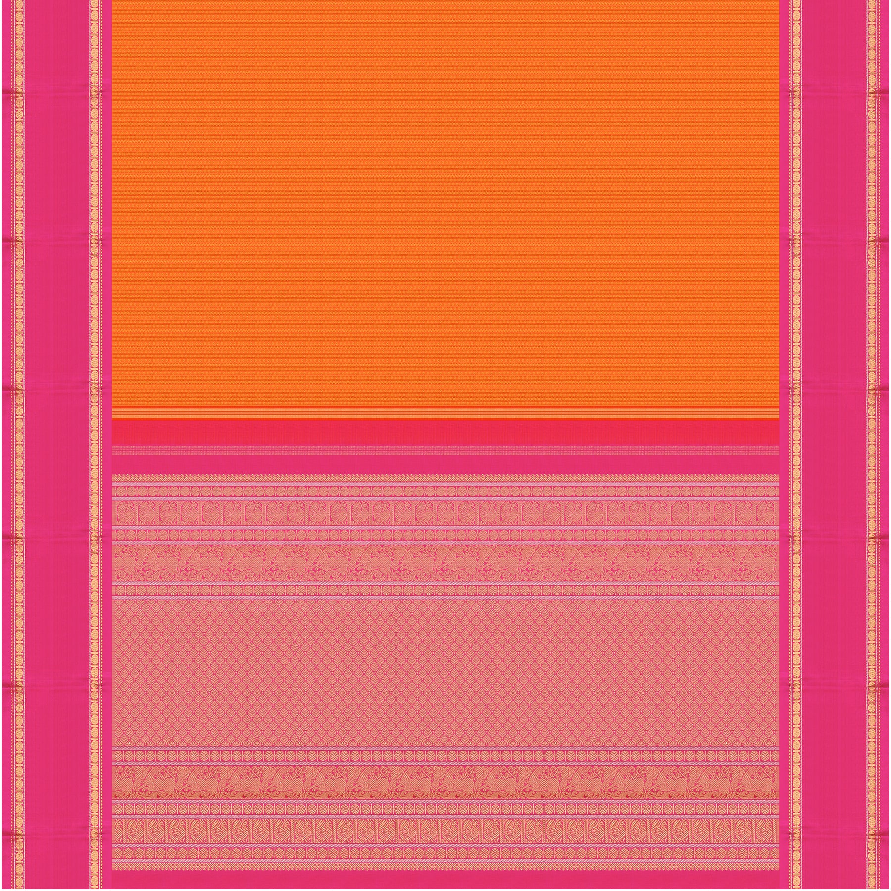 Kanakavalli Kanjivaram Silk Sari 24-110-HS001-01827 - Full View