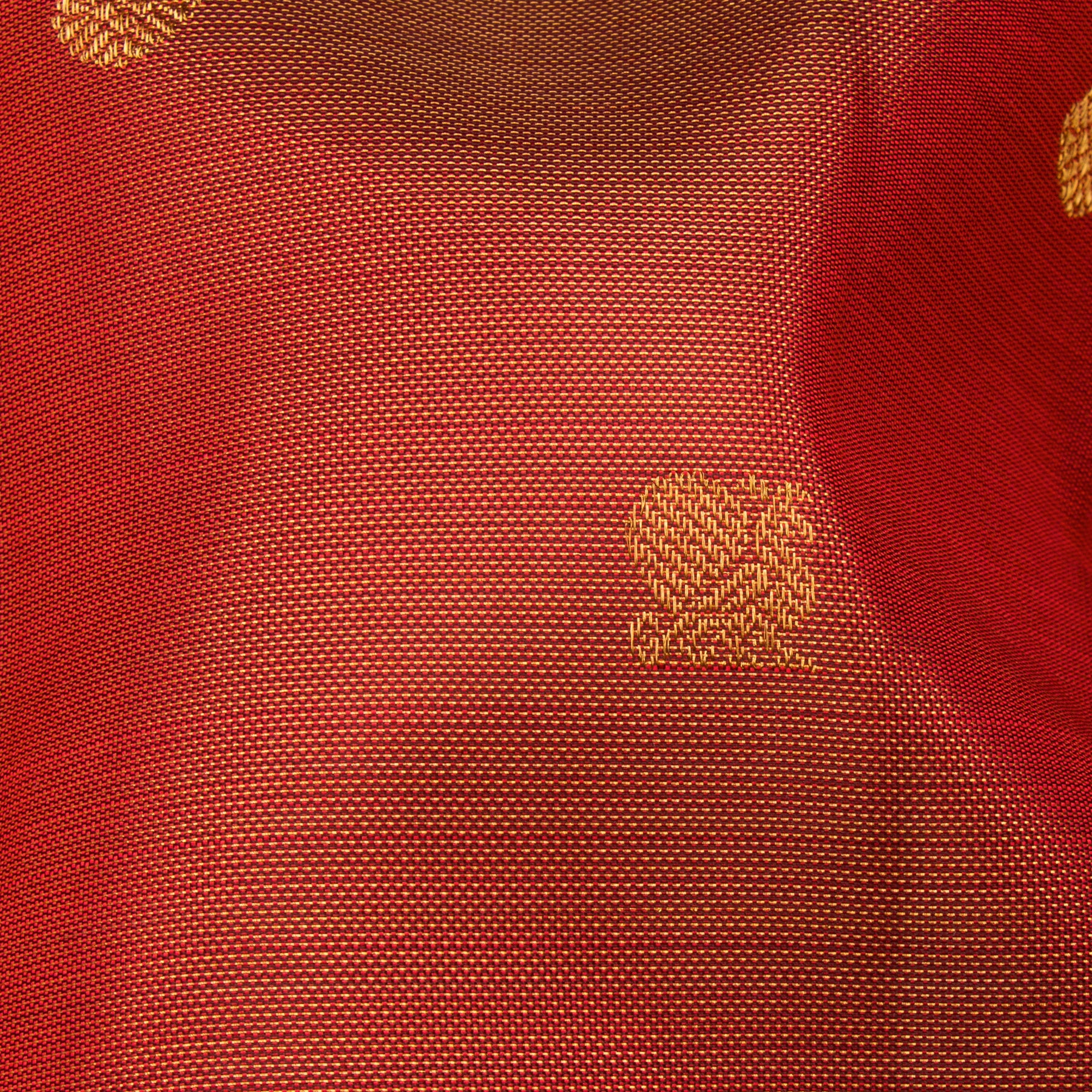 Kanakavalli Kanjivaram Silk Sari 24-110-HS001-01863 - Fabric View