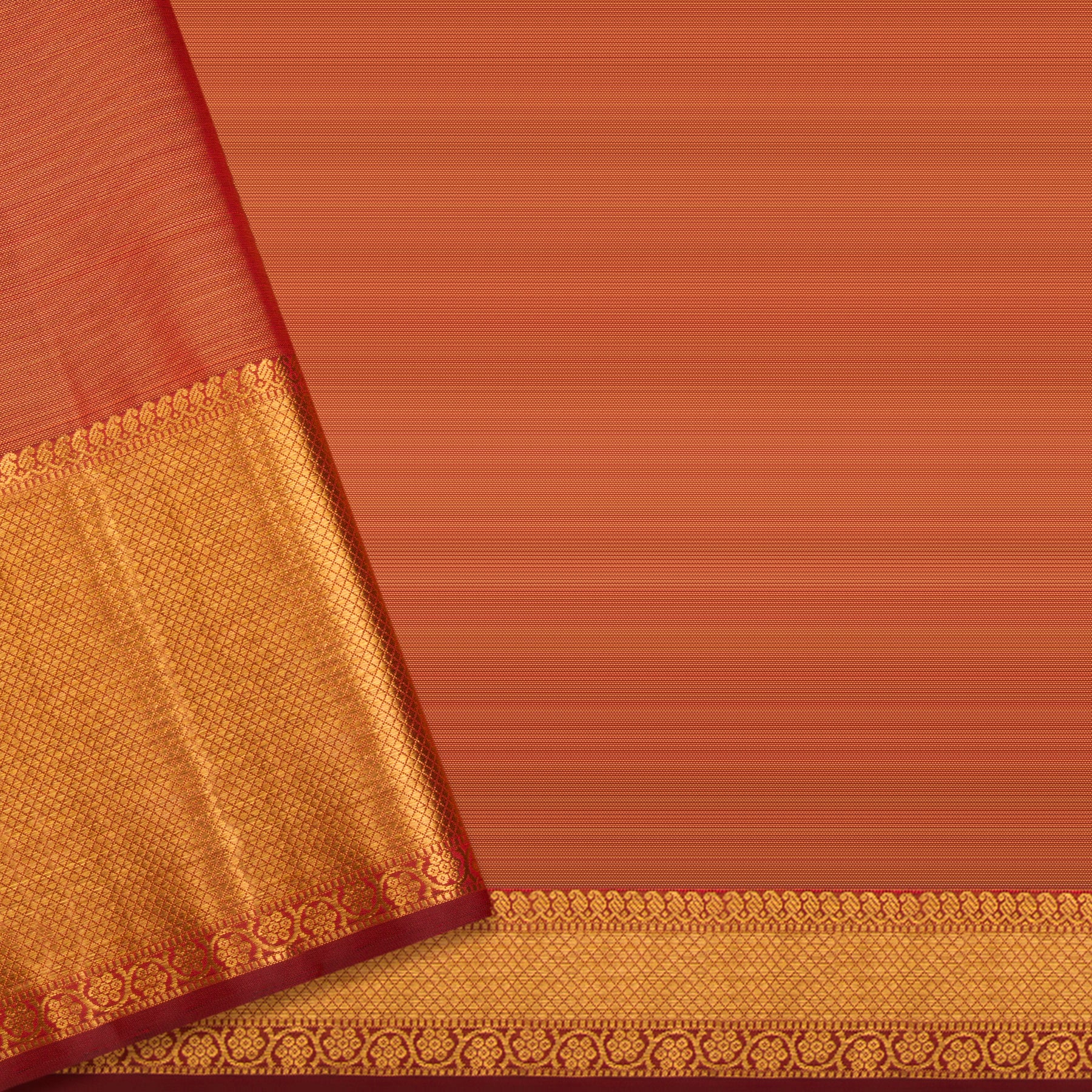 Kanakavalli Kanjivaram Silk Sari 24-110-HS001-01863 - Blouse View