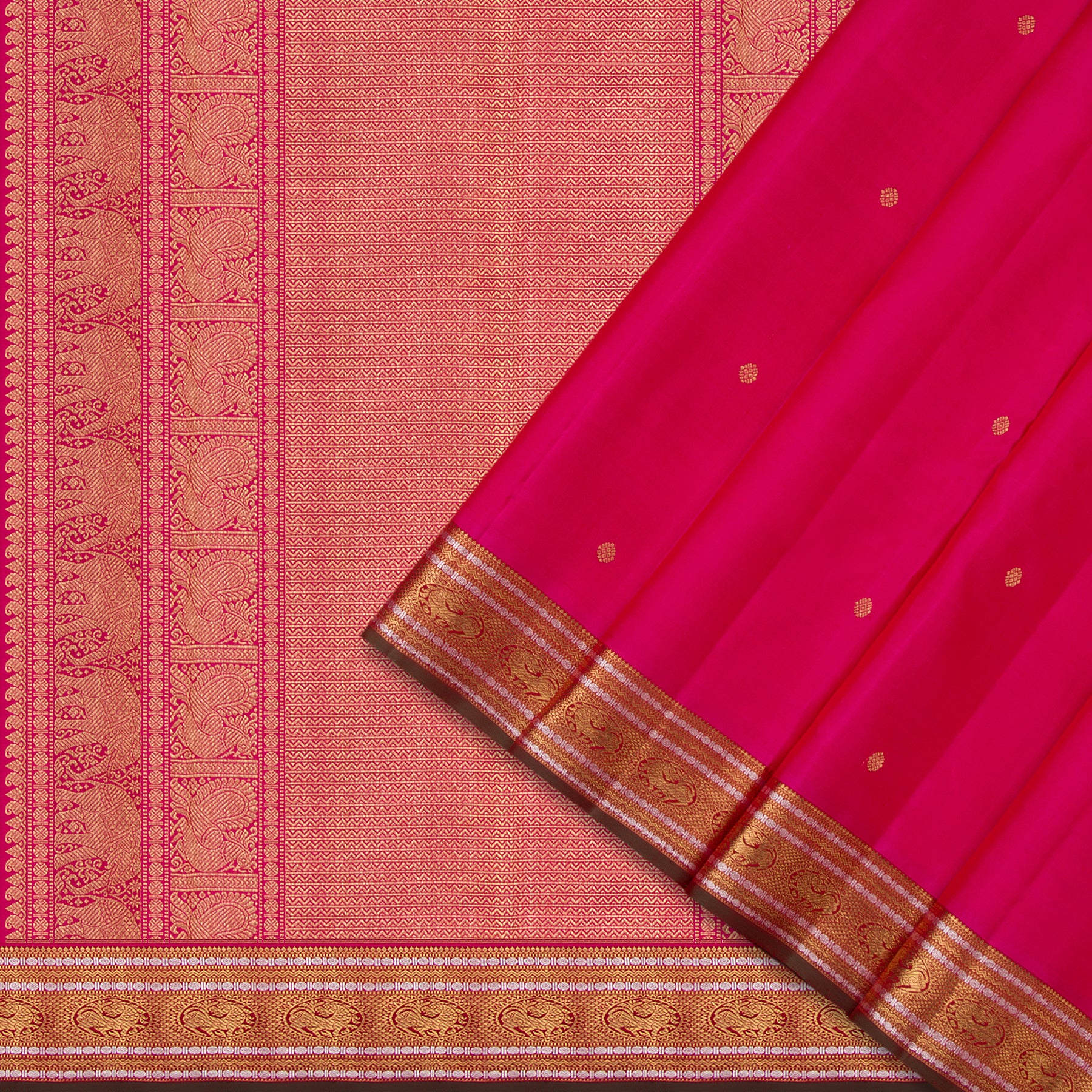 Kanakavalli Kanjivaram Silk Sari 24-110-HS001-01895 - Cover View