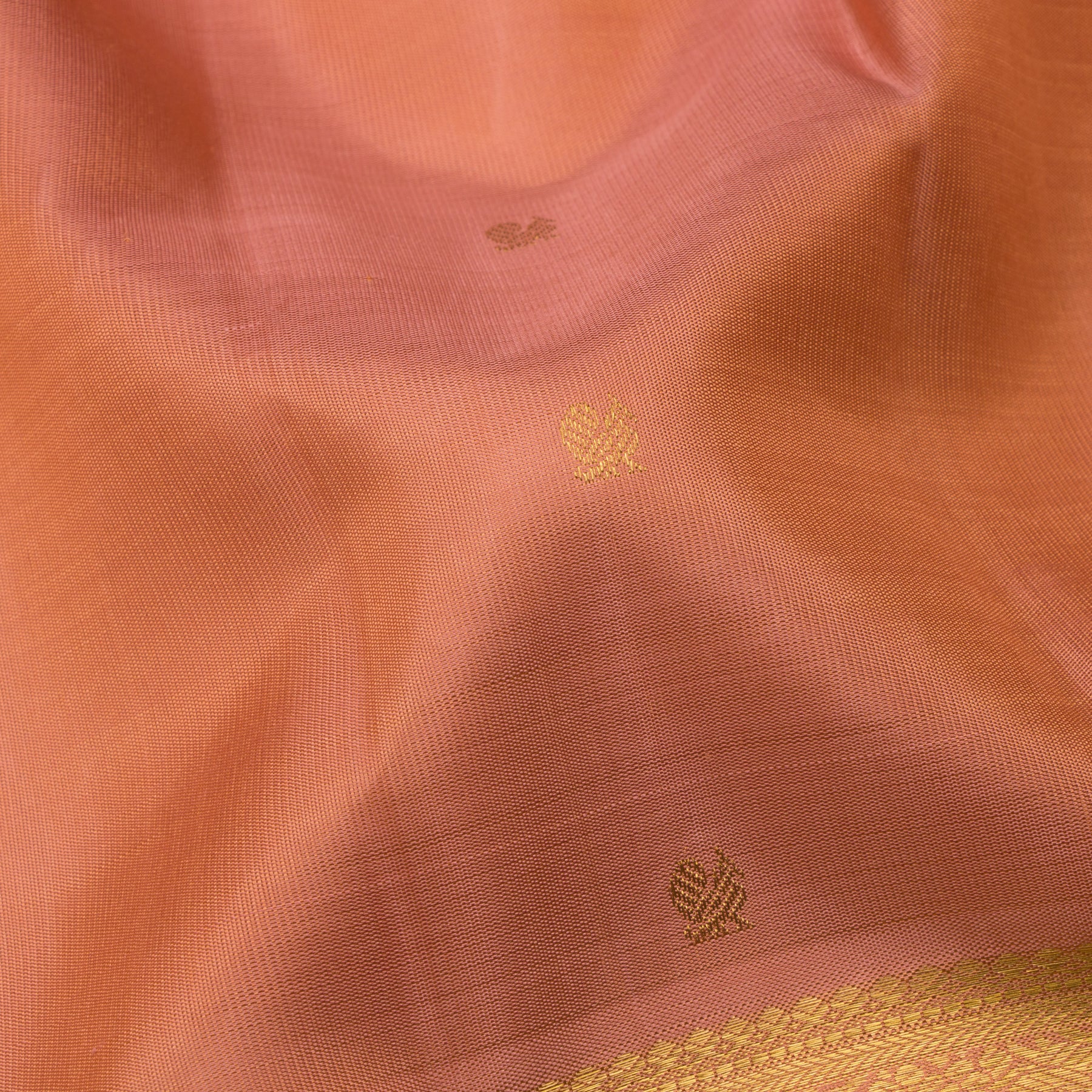 Kanakavalli Kanjivaram Silk Sari 24-110-HS001-01899 - Fabric View