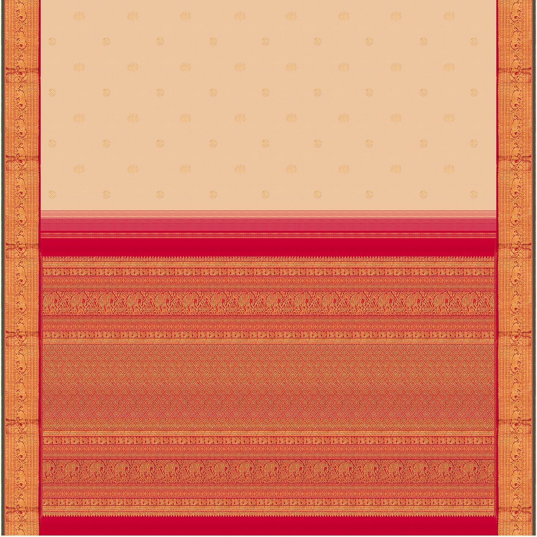 Kanakavalli Kanjivaram Silk Sari 24-110-HS001-01906 - Full View