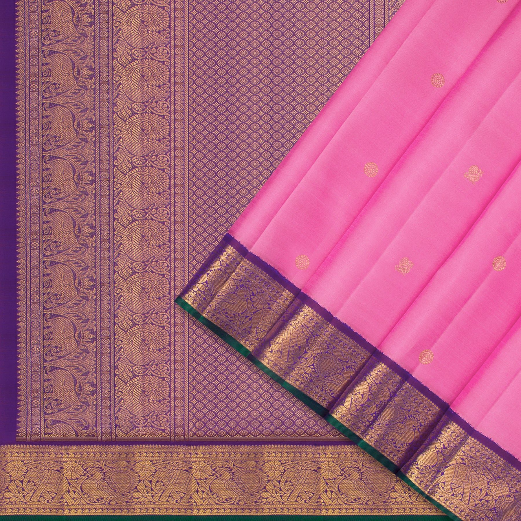 Kanakavalli Kanjivaram Silk Sari 24-110-HS001-01907 - Cover View