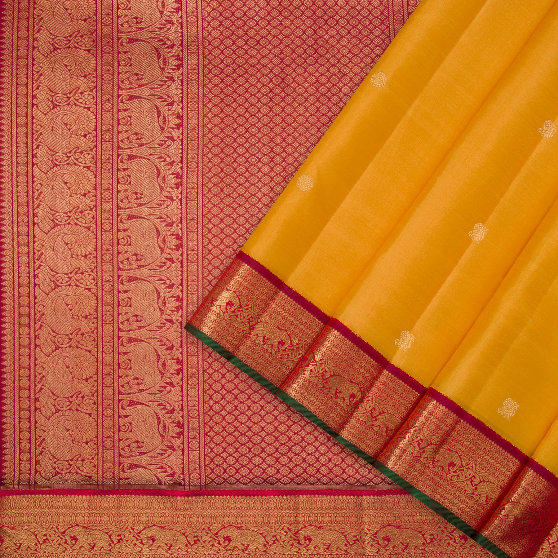 Kanakavalli Kanjivaram Silk Sari 24-110-HS001-01910 - Cover View