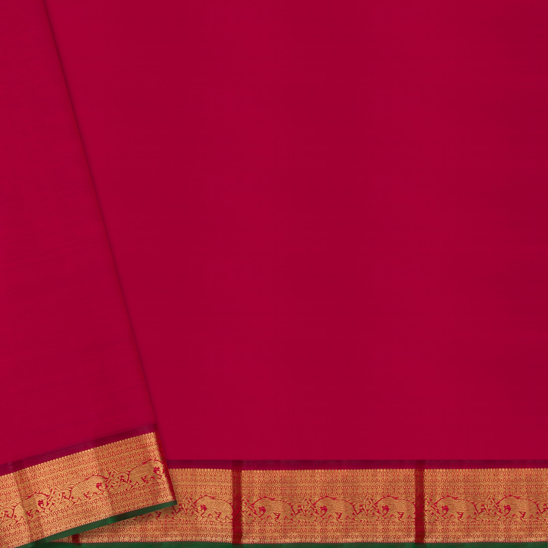 Kanakavalli Kanjivaram Silk Sari 24-110-HS001-01910 - Blouse View