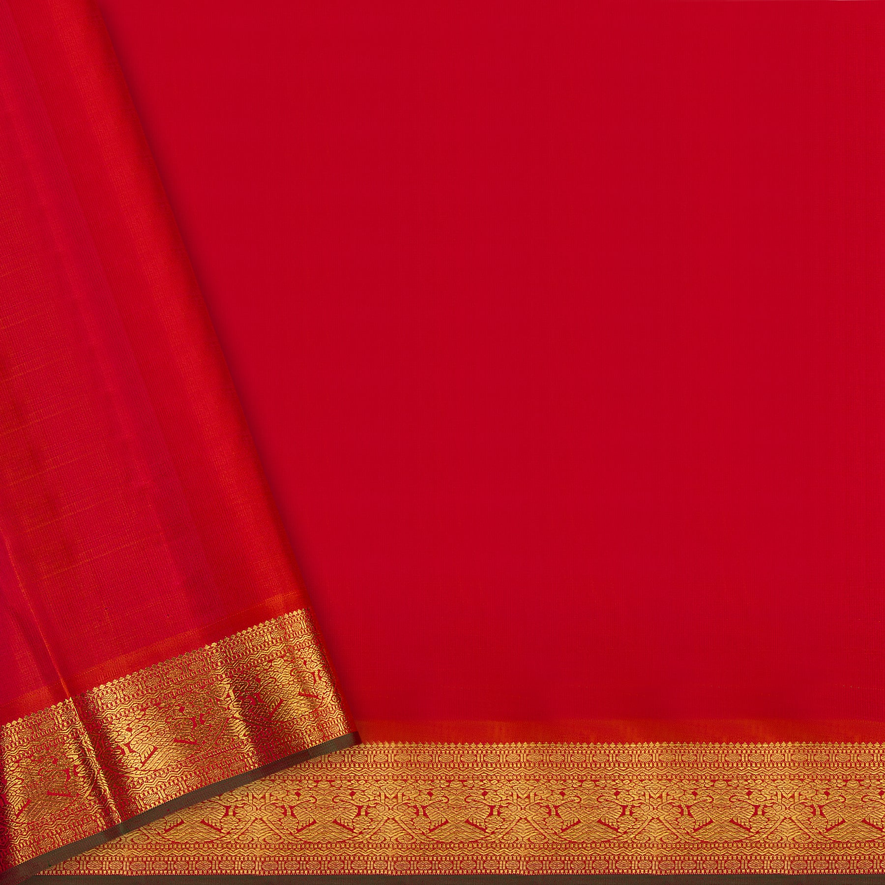 Kanakavalli Kanjivaram Silk Sari 24-110-HS001-01911 - Blouse View