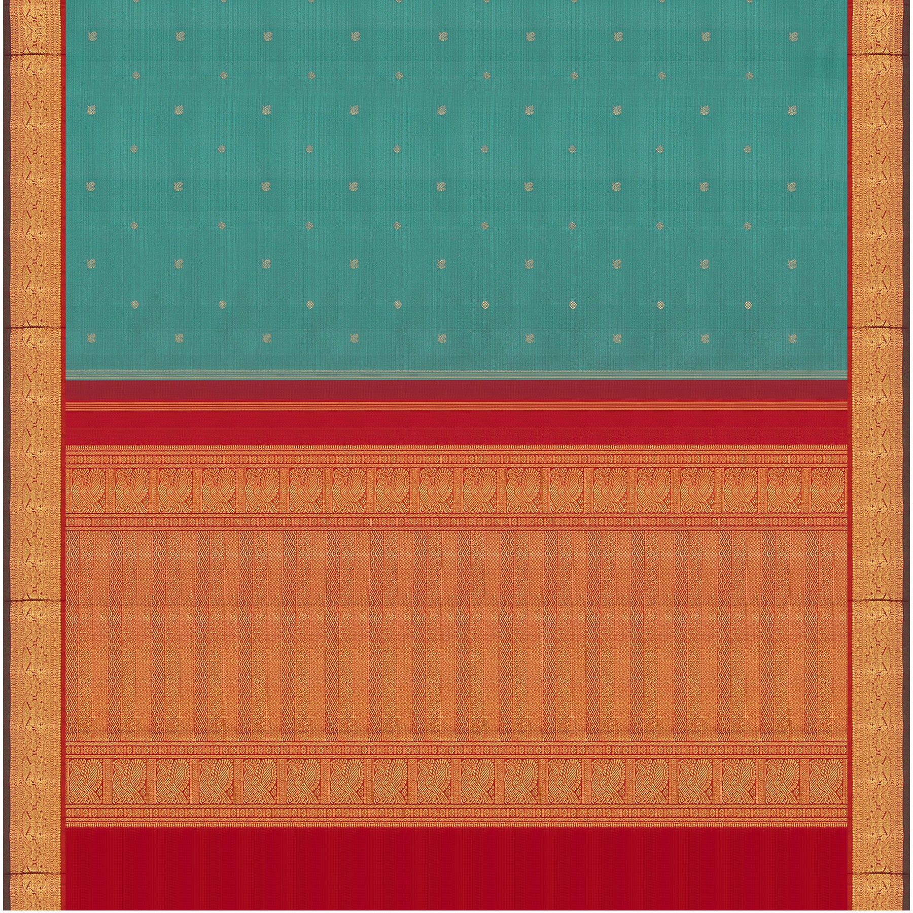 Kanakavalli Kanjivaram Silk Sari 24-110-HS001-01911 - Full View