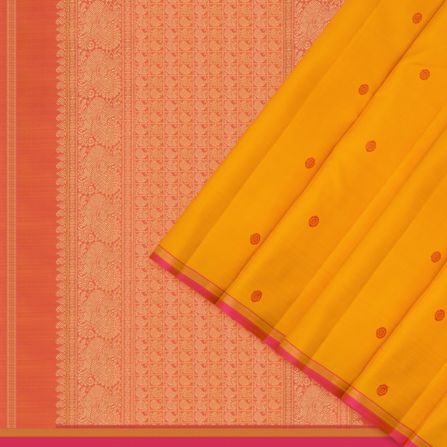 Kanakavalli Kanjivaram Silk Sari 24-110-HS001-01930 - Cover View