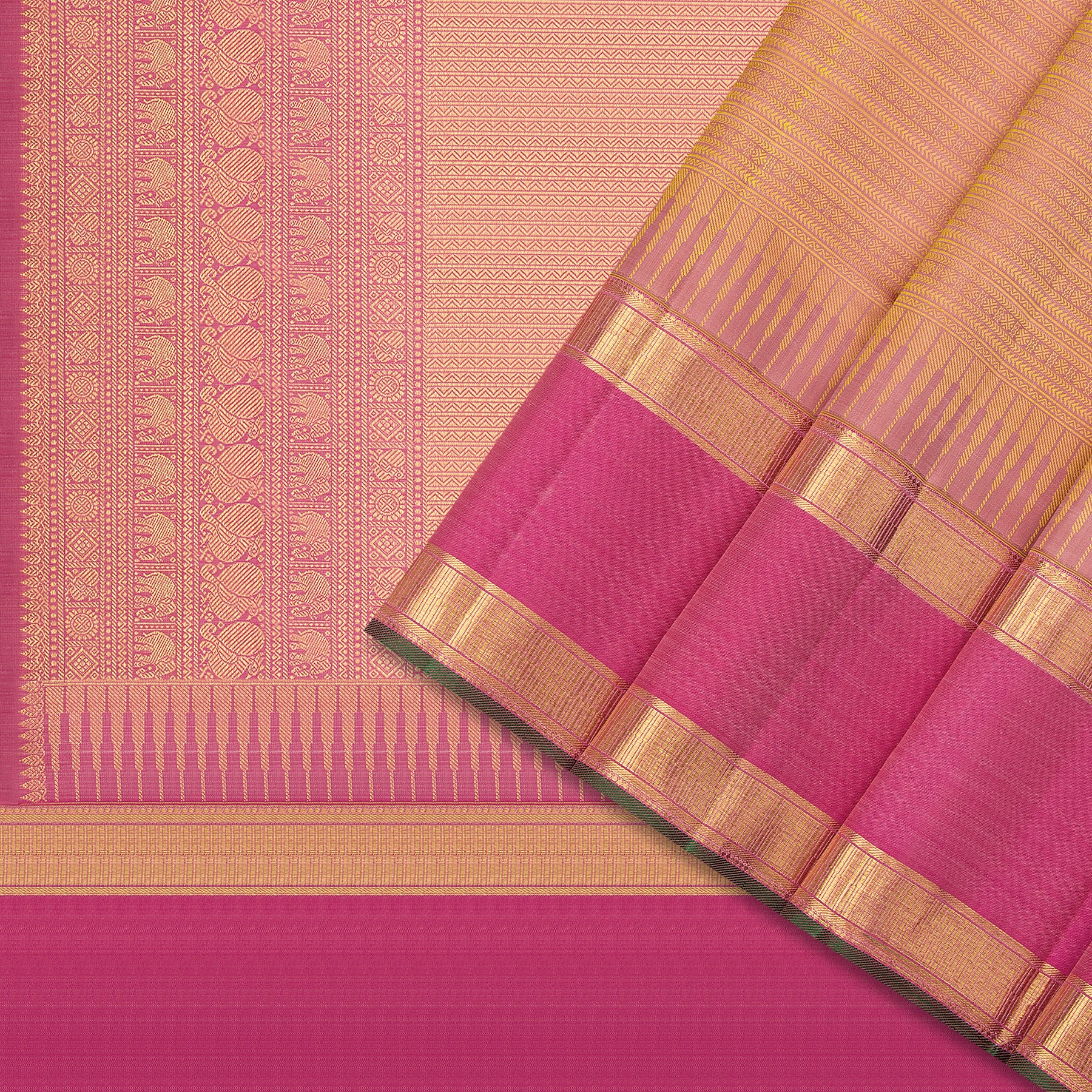 Kanakavalli Kanjivaram Silk Sari 24-110-HS001-01934 - Cover View