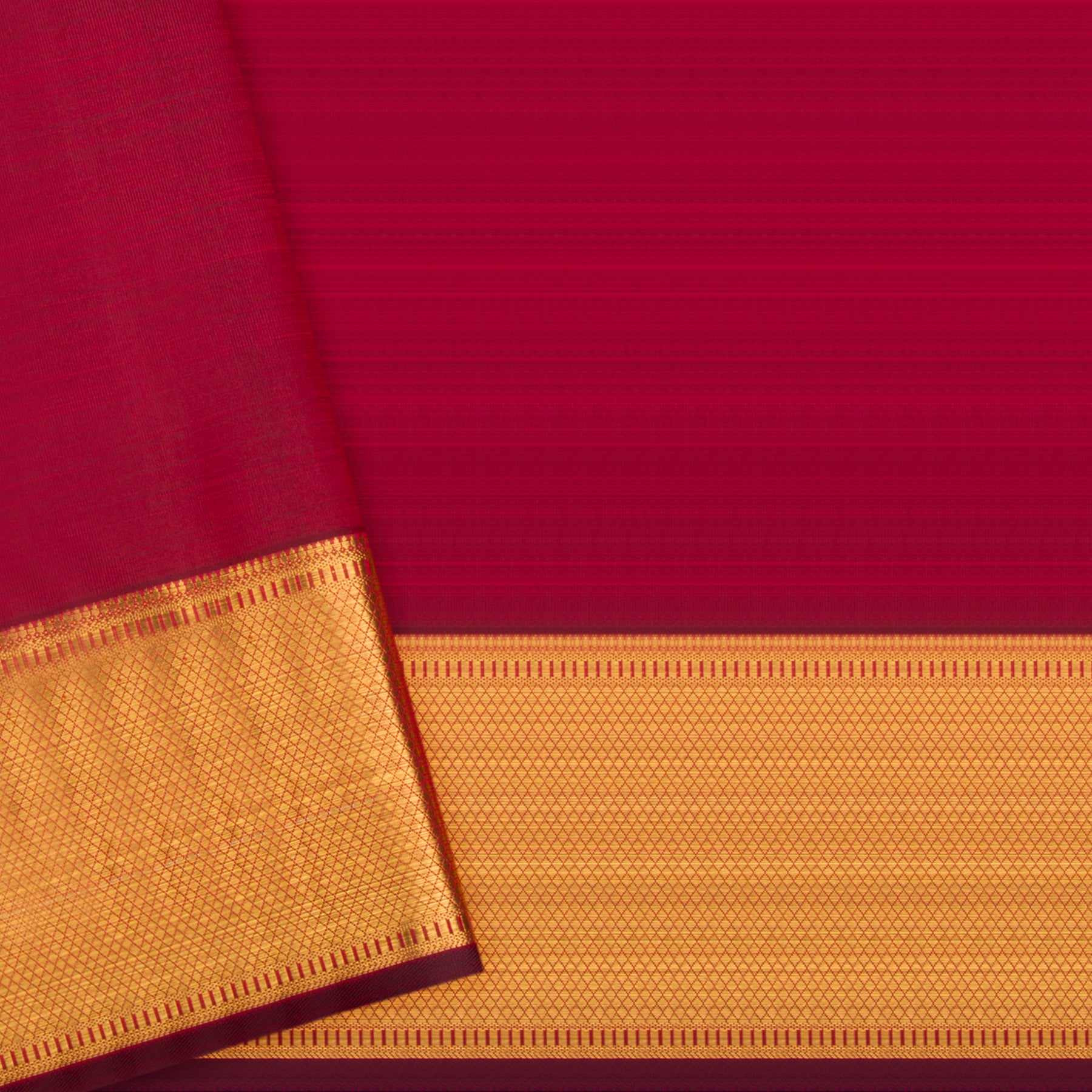 Kanakavalli Kanjivaram Silk Sari 24-110-HS001-01971 - Blouse View