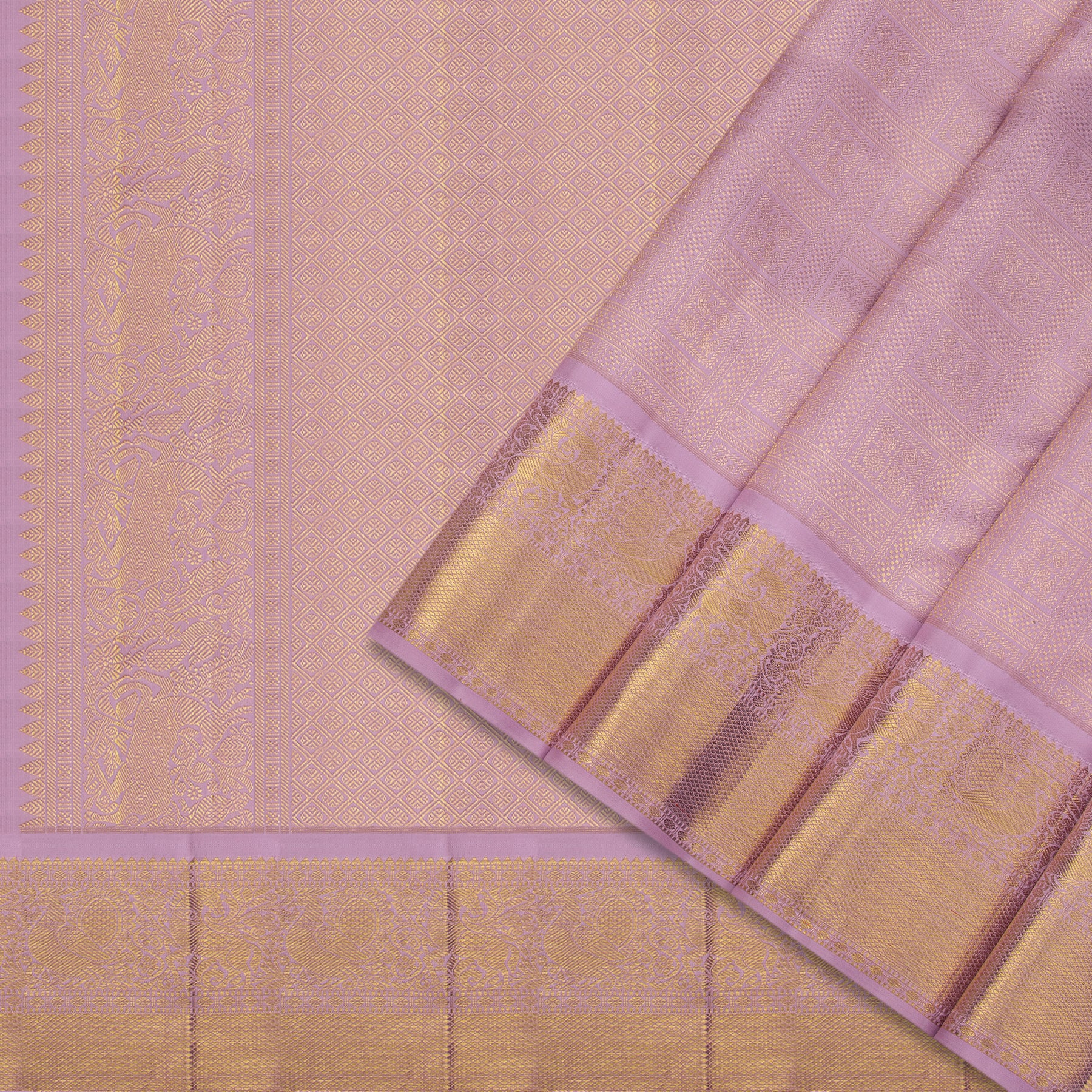 Kanakavalli Kanjivaram Silk Sari 24-110-HS001-01993 - Cover View