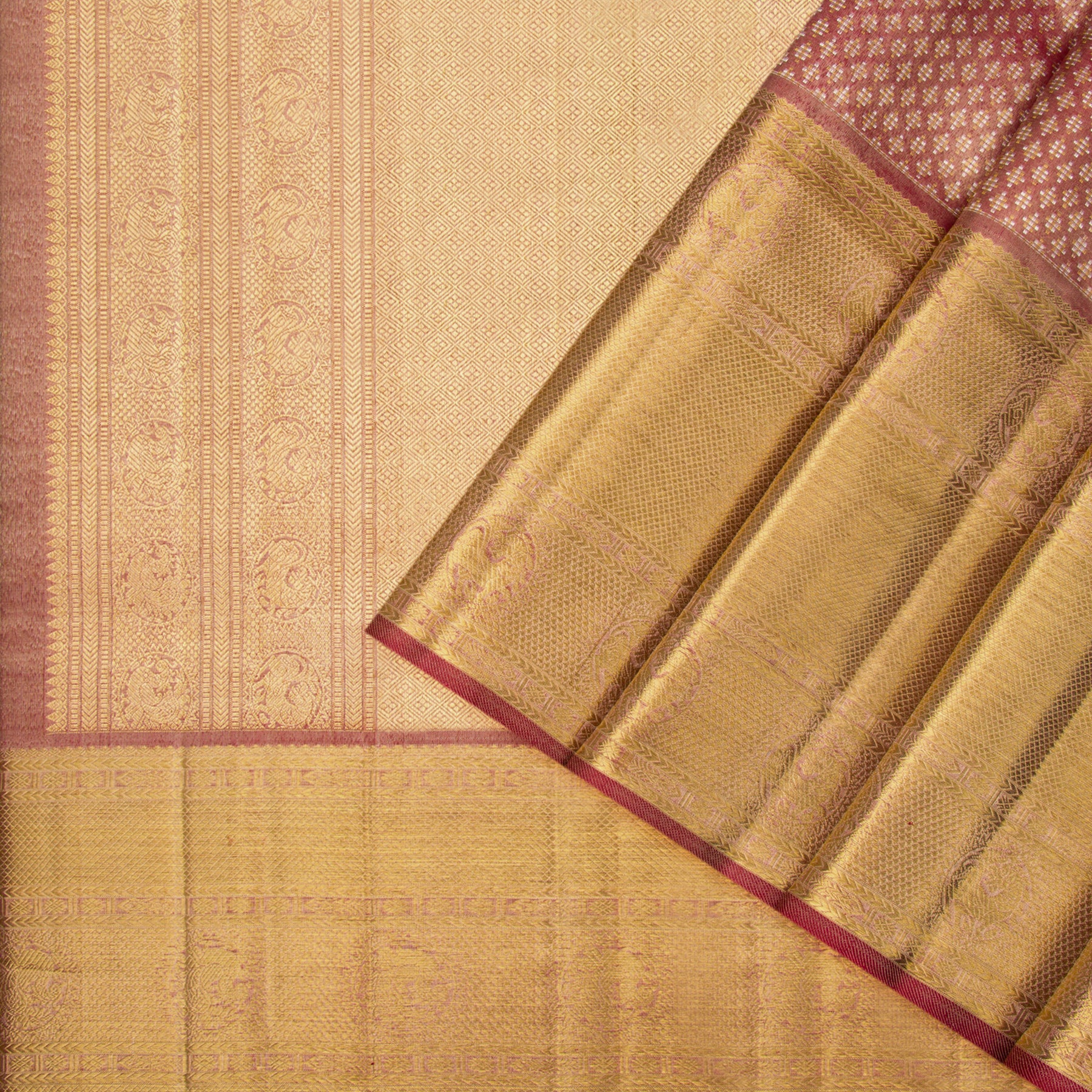 Kanakavalli Kanjivaram Silk Sari 24-110-HS001-02018 - Cover View