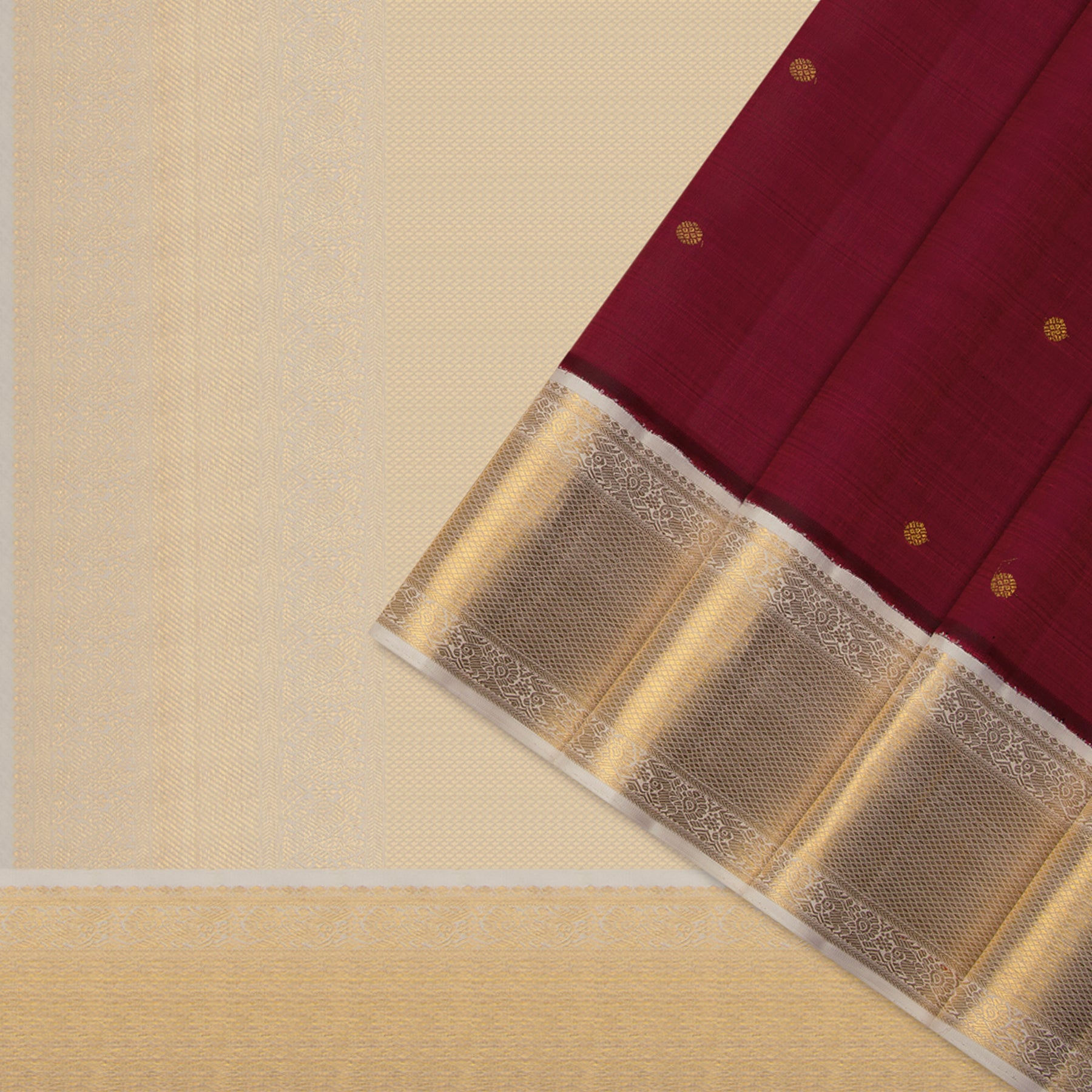 Kanakavalli Kanjivaram Silk Sari 24-110-HS001-02943 - Cover View