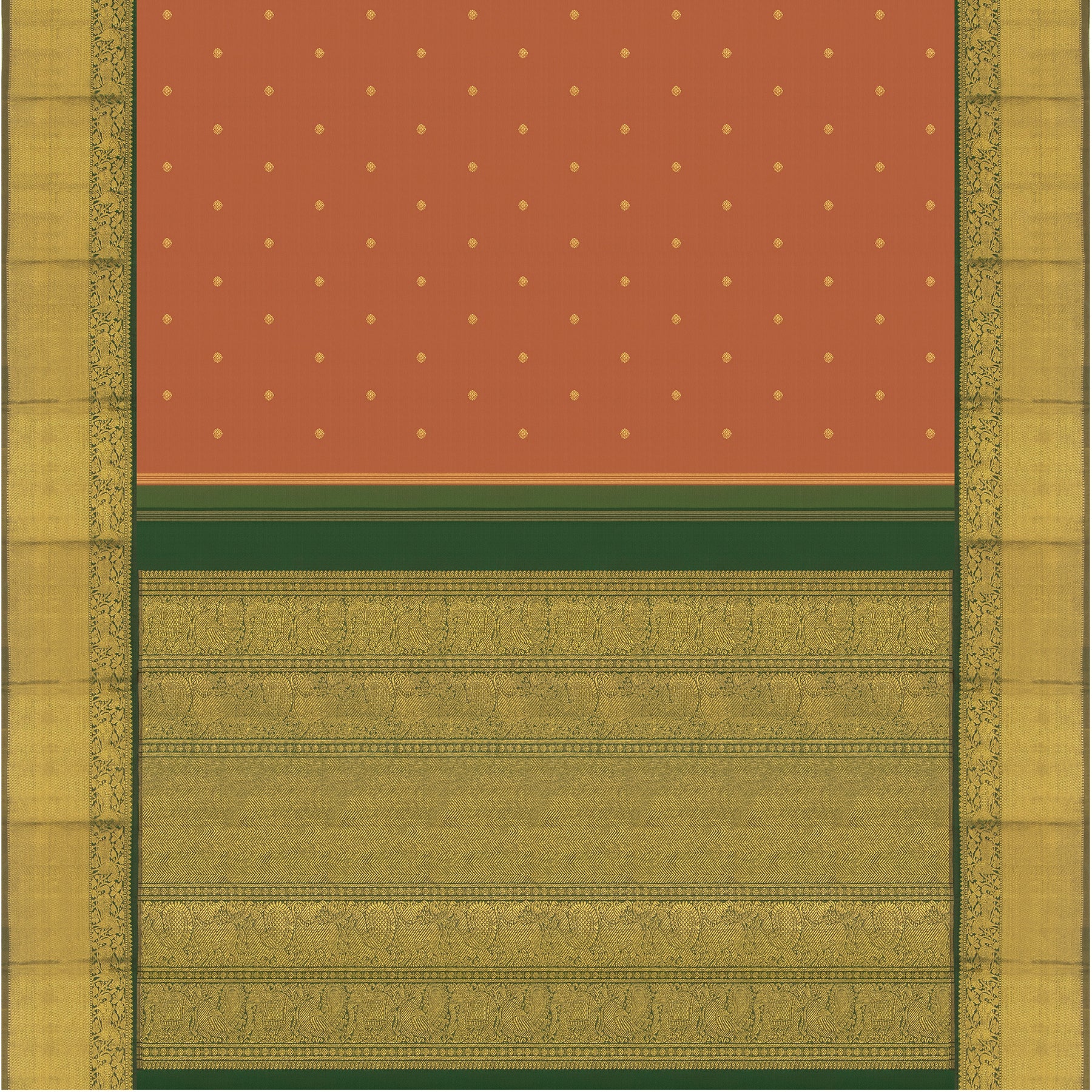 Kanakavalli Kanjivaram Silk Sari 24-110-HS001-02944 - Full View