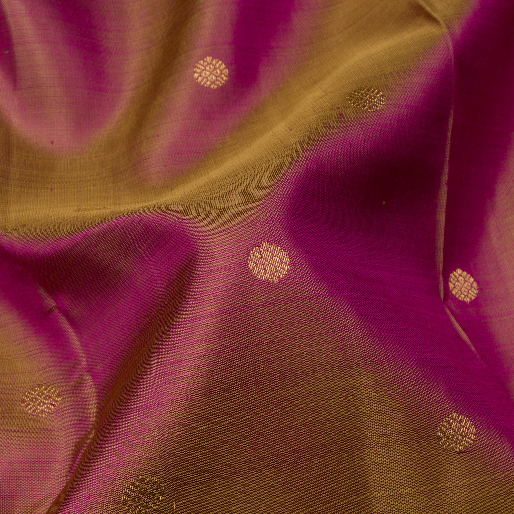 Kanakavalli Kanjivaram Silk Sari 24-110-HS001-02945 - Fabric View