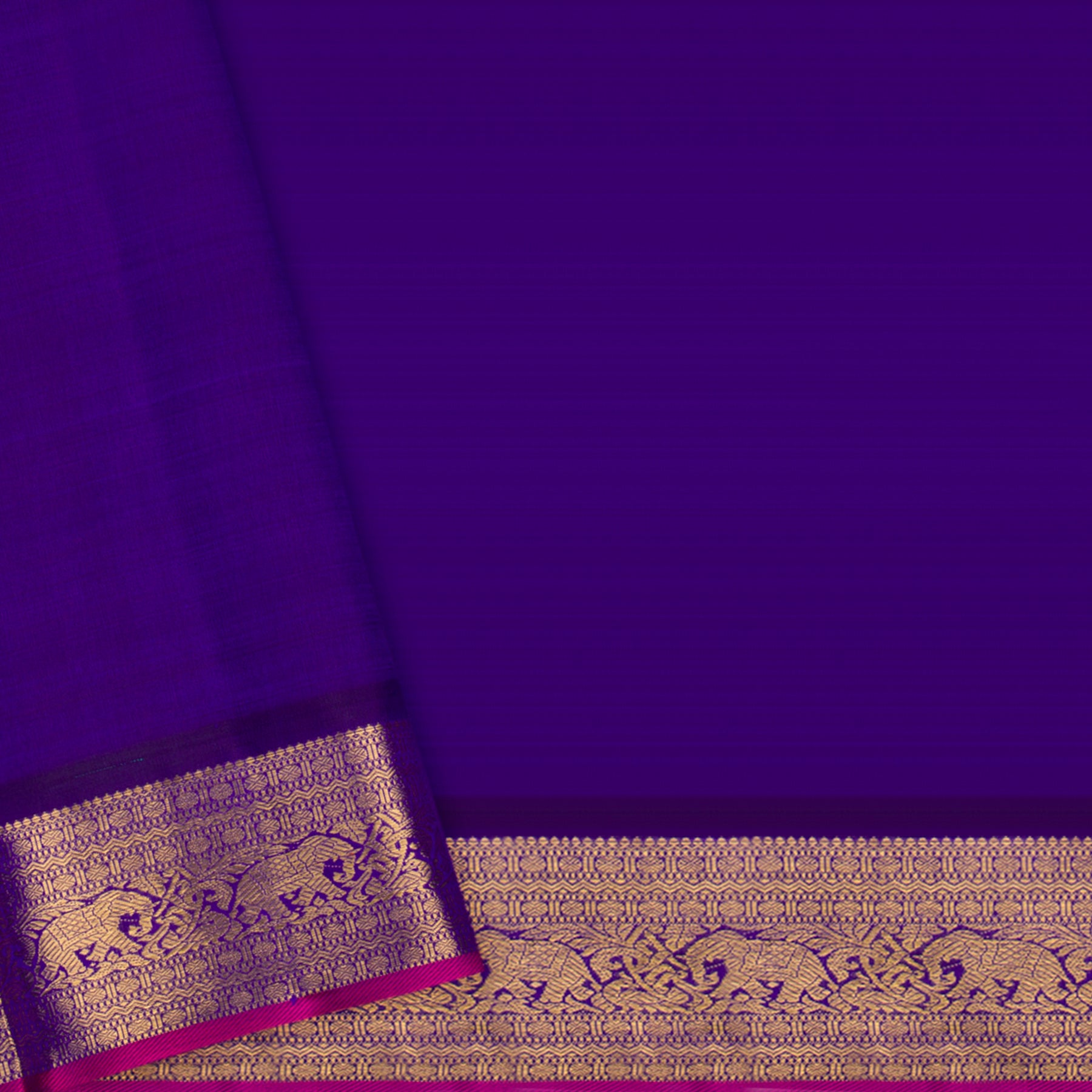 Kanakavalli Kanjivaram Silk Sari 24-110-HS001-02951 - Blouse View