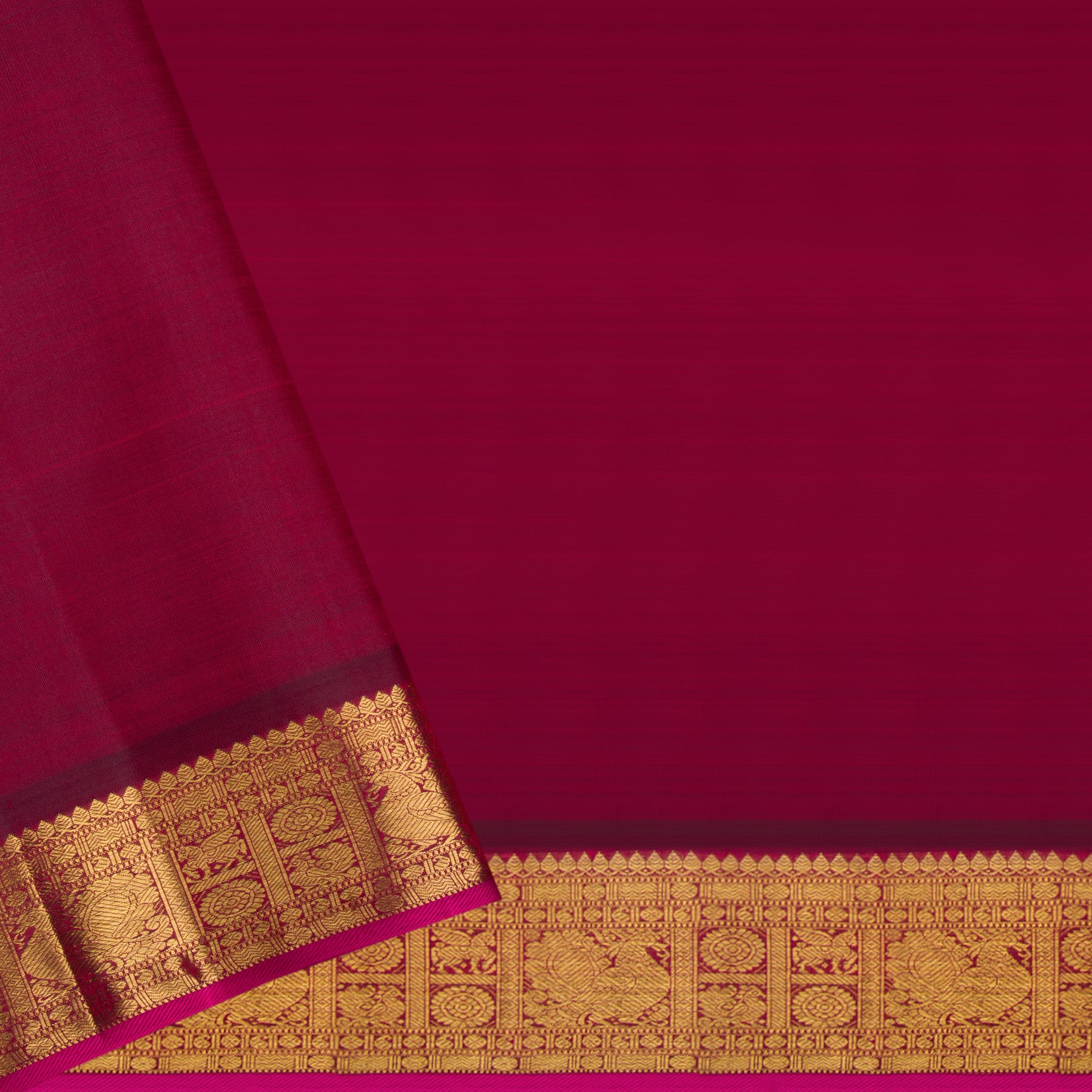 Kanakavalli Kanjivaram Silk Sari 24-110-HS001-02952 - Blouse View