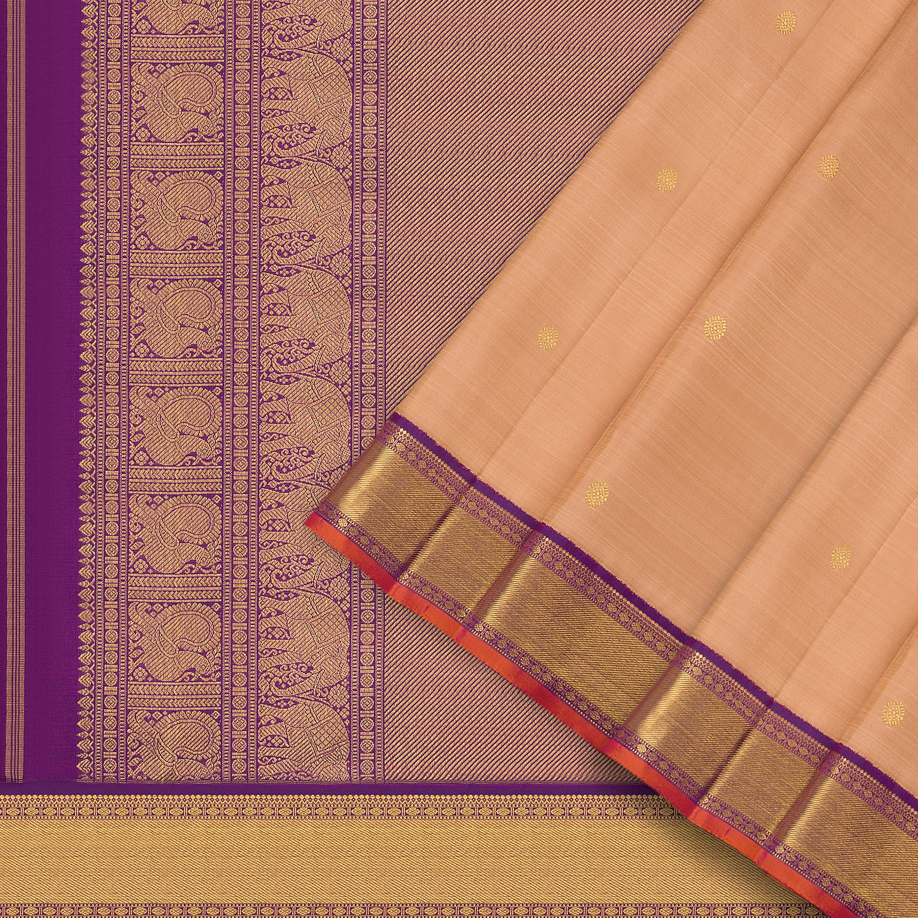 Kanakavalli Kanjivaram Silk Sari 24-110-HS001-02954 - Cover View