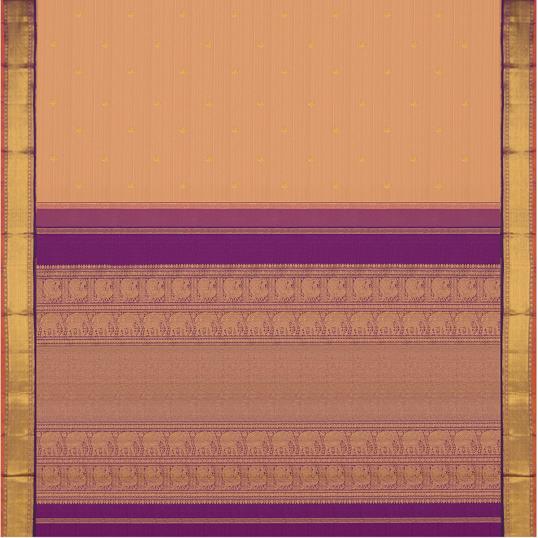 Kanakavalli Kanjivaram Silk Sari 24-110-HS001-02954 - Full View