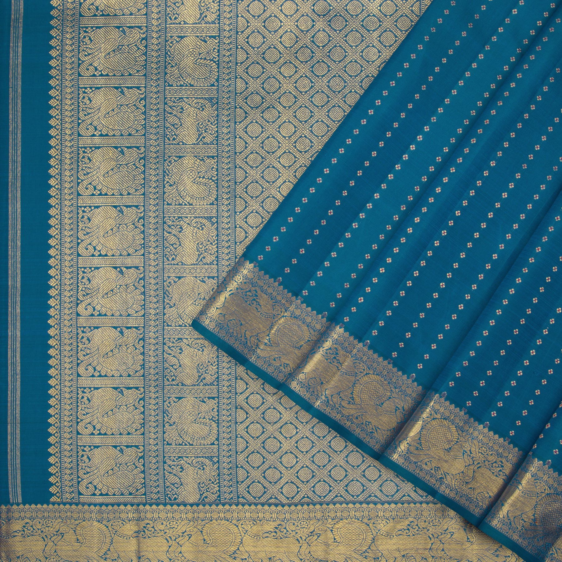 Kanakavalli Kanjivaram Silk Sari 24-110-HS001-02972 - Cover View