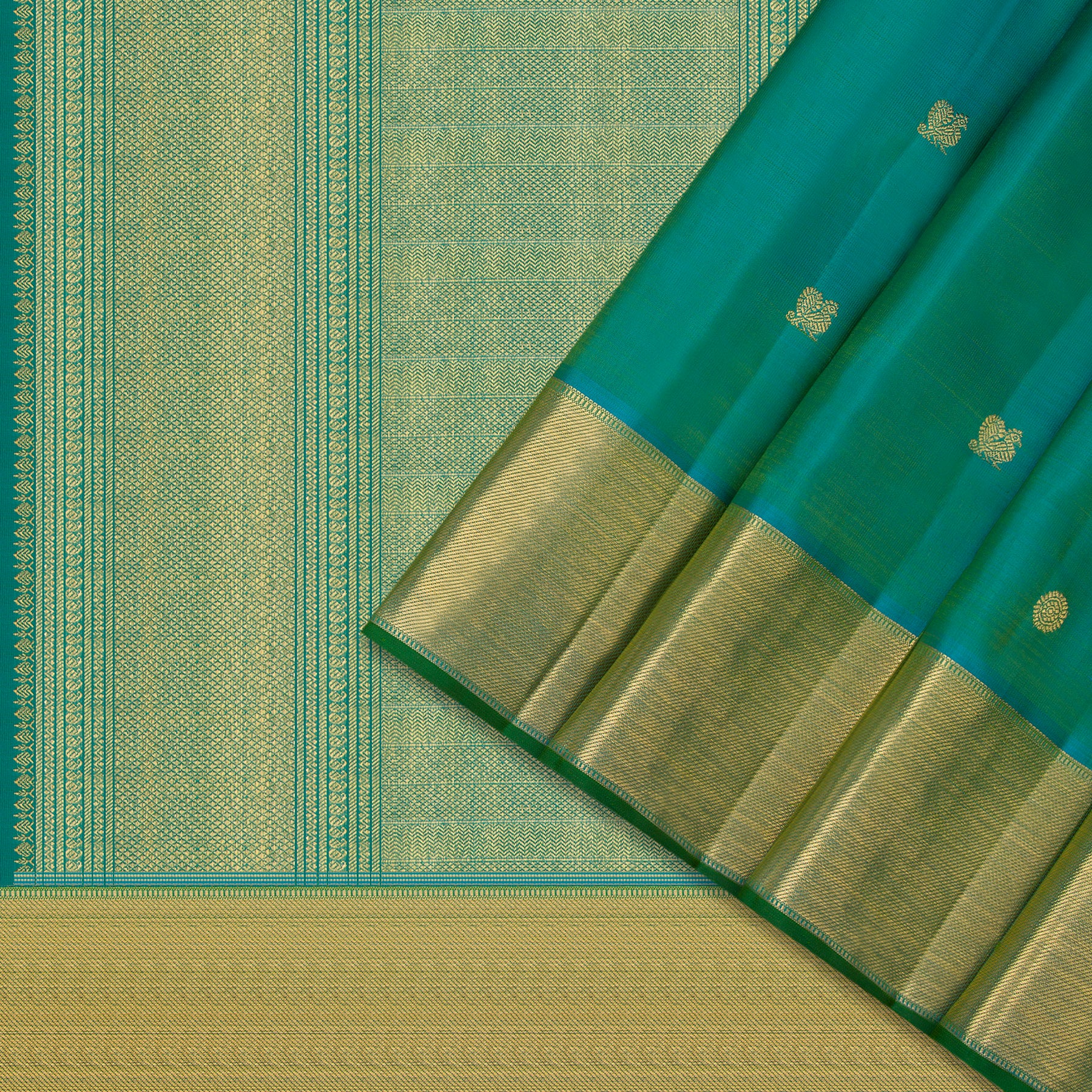 Kanakavalli Kanjivaram Silk Sari 24-110-HS001-02977 - Cover View