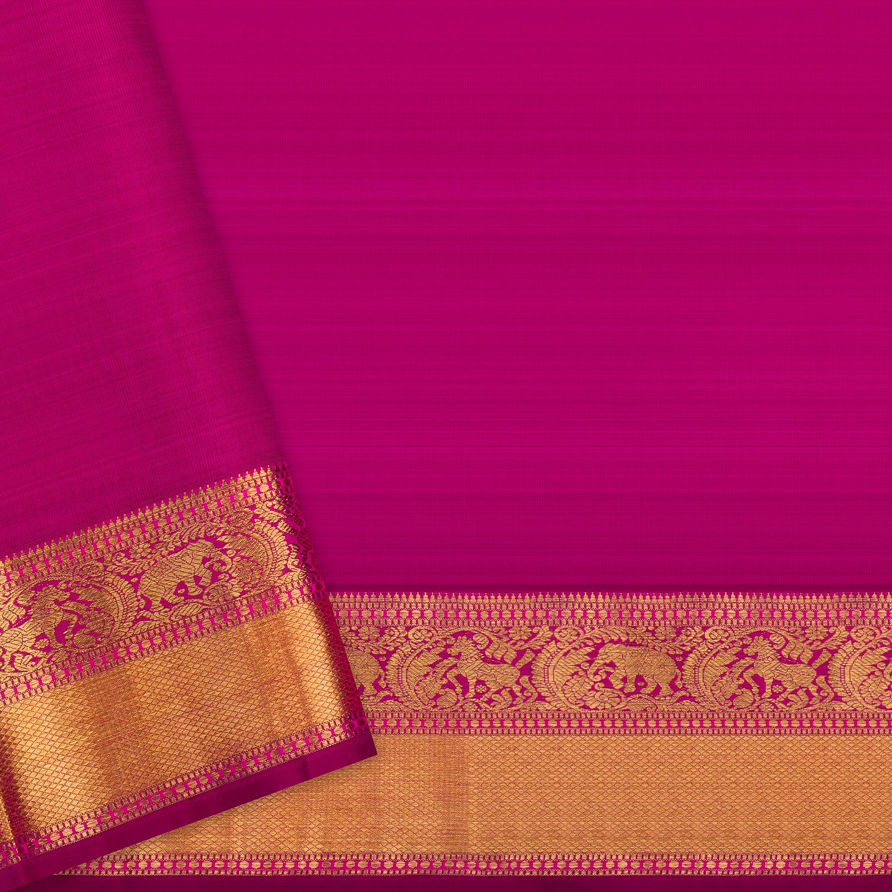 Kanakavalli Kanjivaram Silk Sari 24-110-HS001-02984 - Blouse View